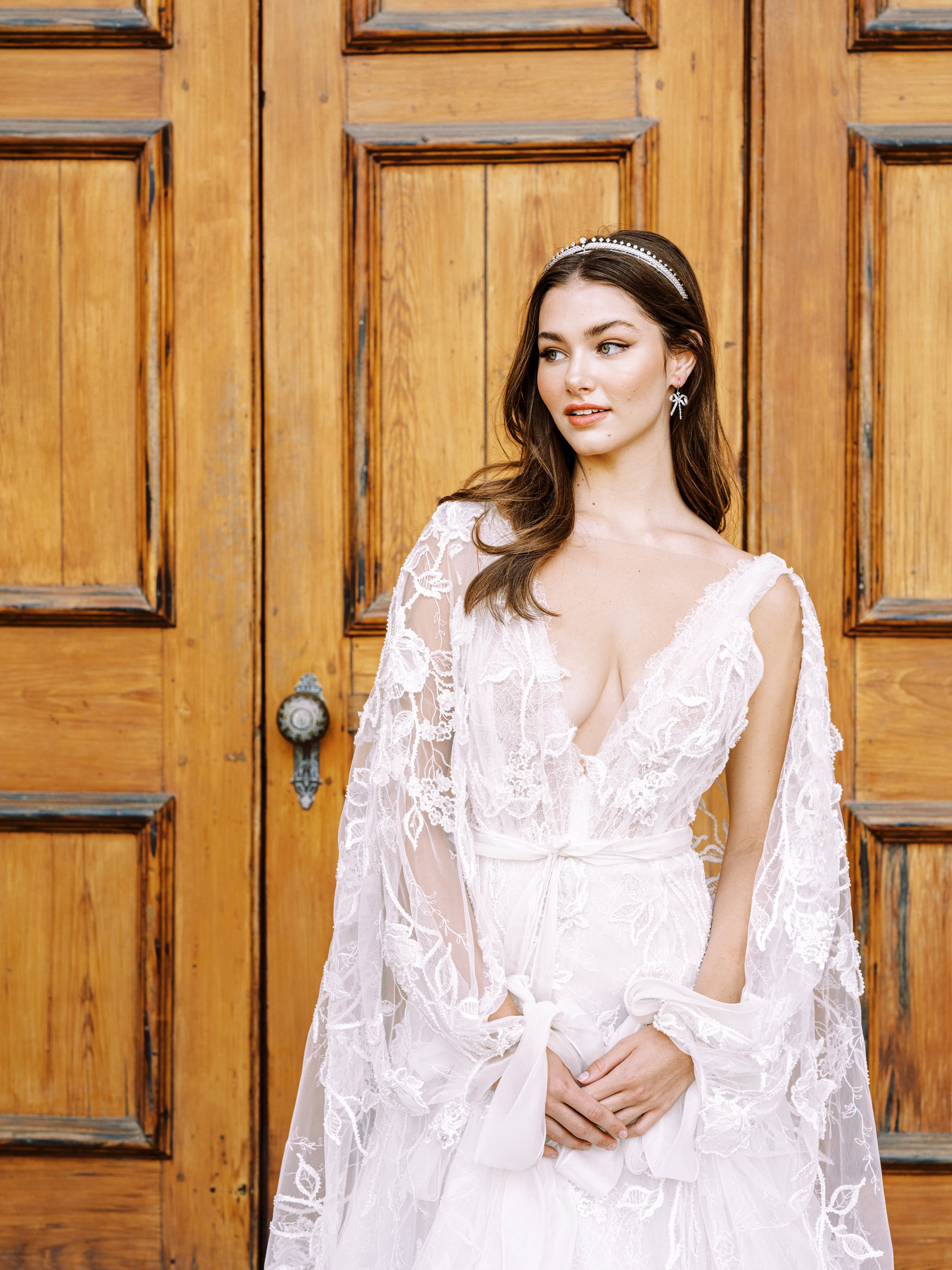 EDEN LUXE Bridal Tiara AMBER Petite Tiara