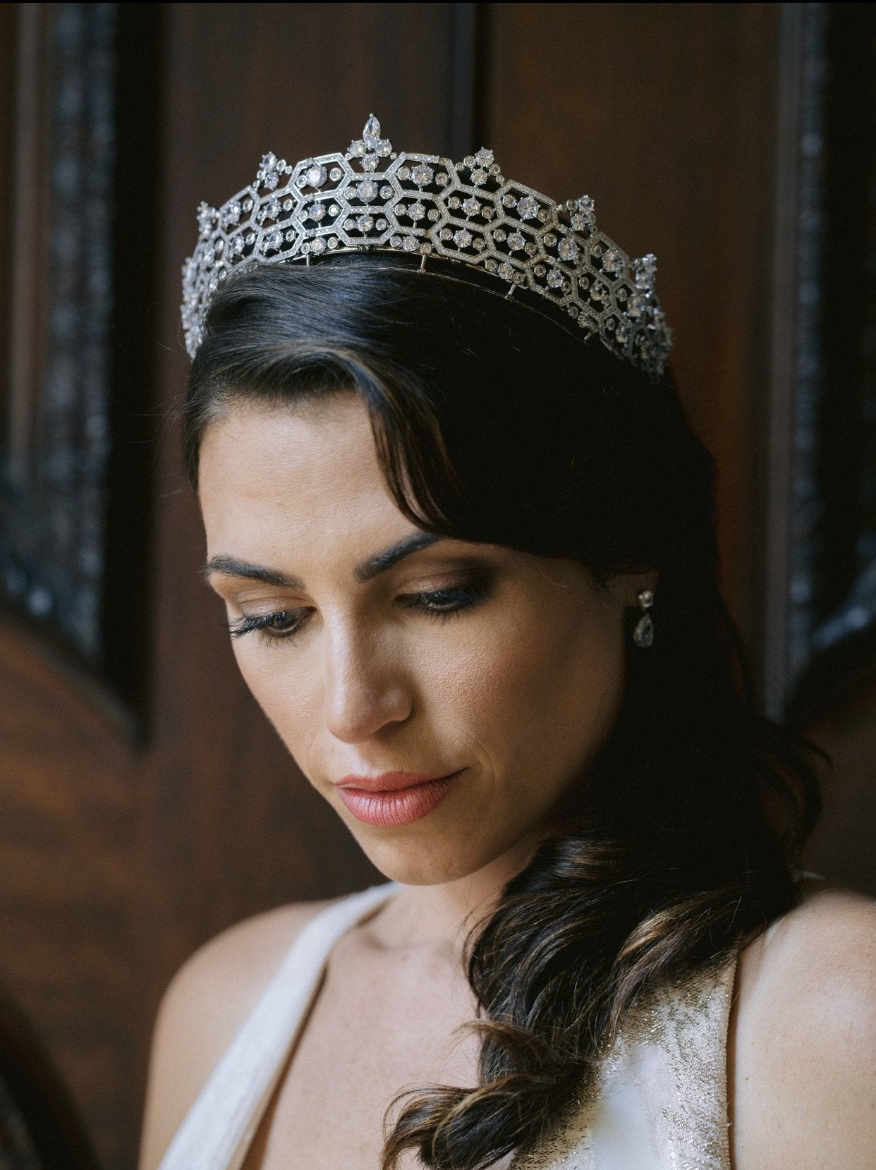 EDEN LUXE Bridal Tiara CAMILLA Royal Bridal Tiara
