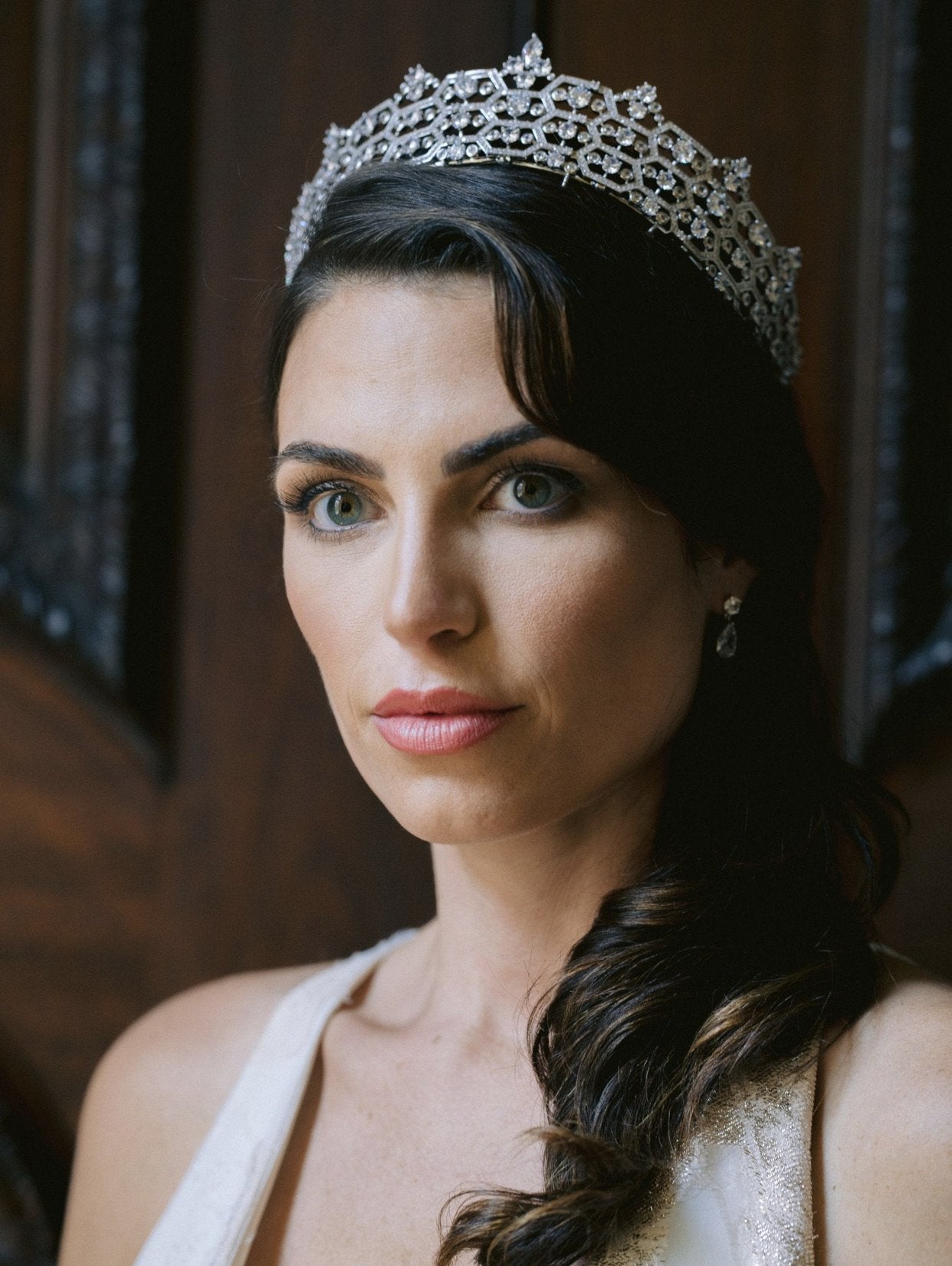 EDEN LUXE Bridal Tiara CAMILLA Royal Bridal Tiara