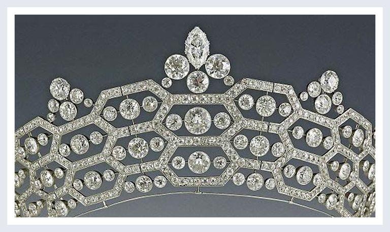 EDEN LUXE Bridal Tiara CAMILLA Royal Bridal Tiara