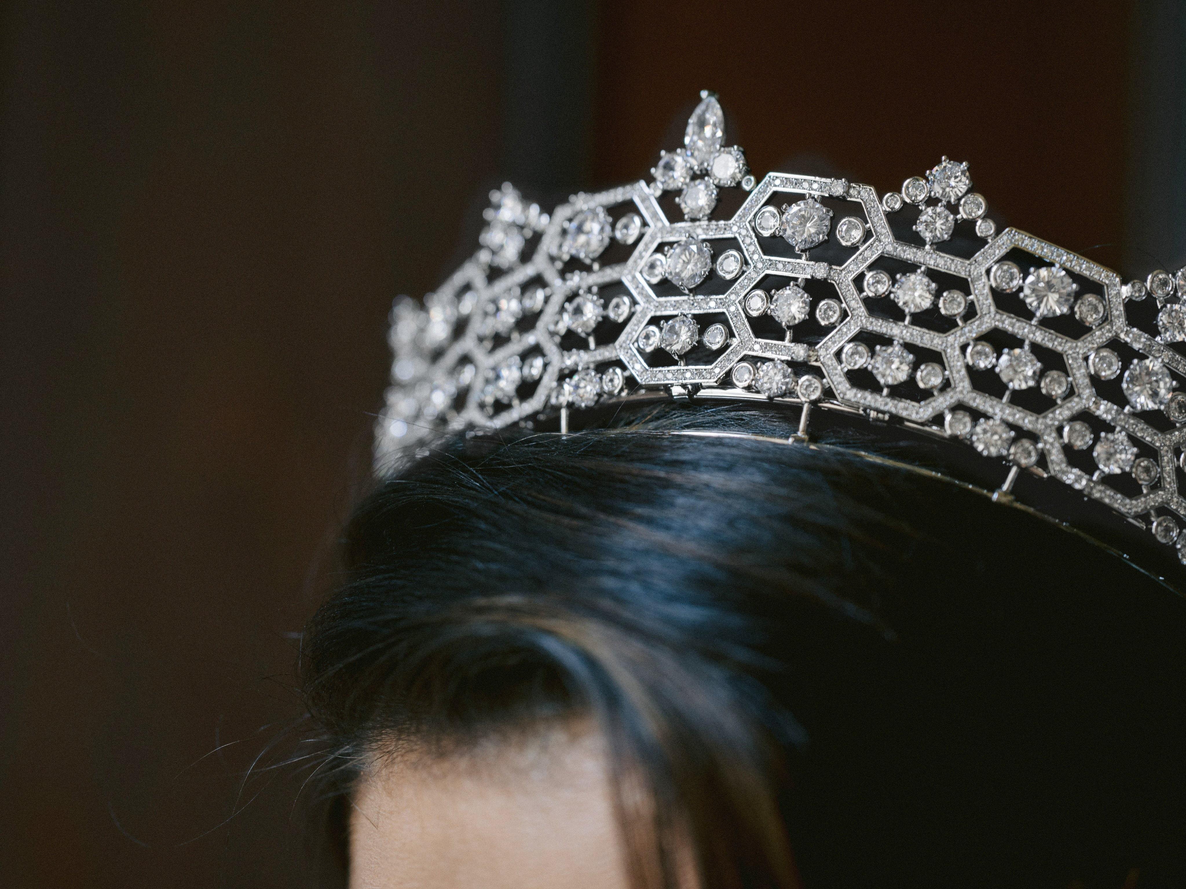 EDEN LUXE Bridal Tiara CAMILLA Royal Bridal Tiara