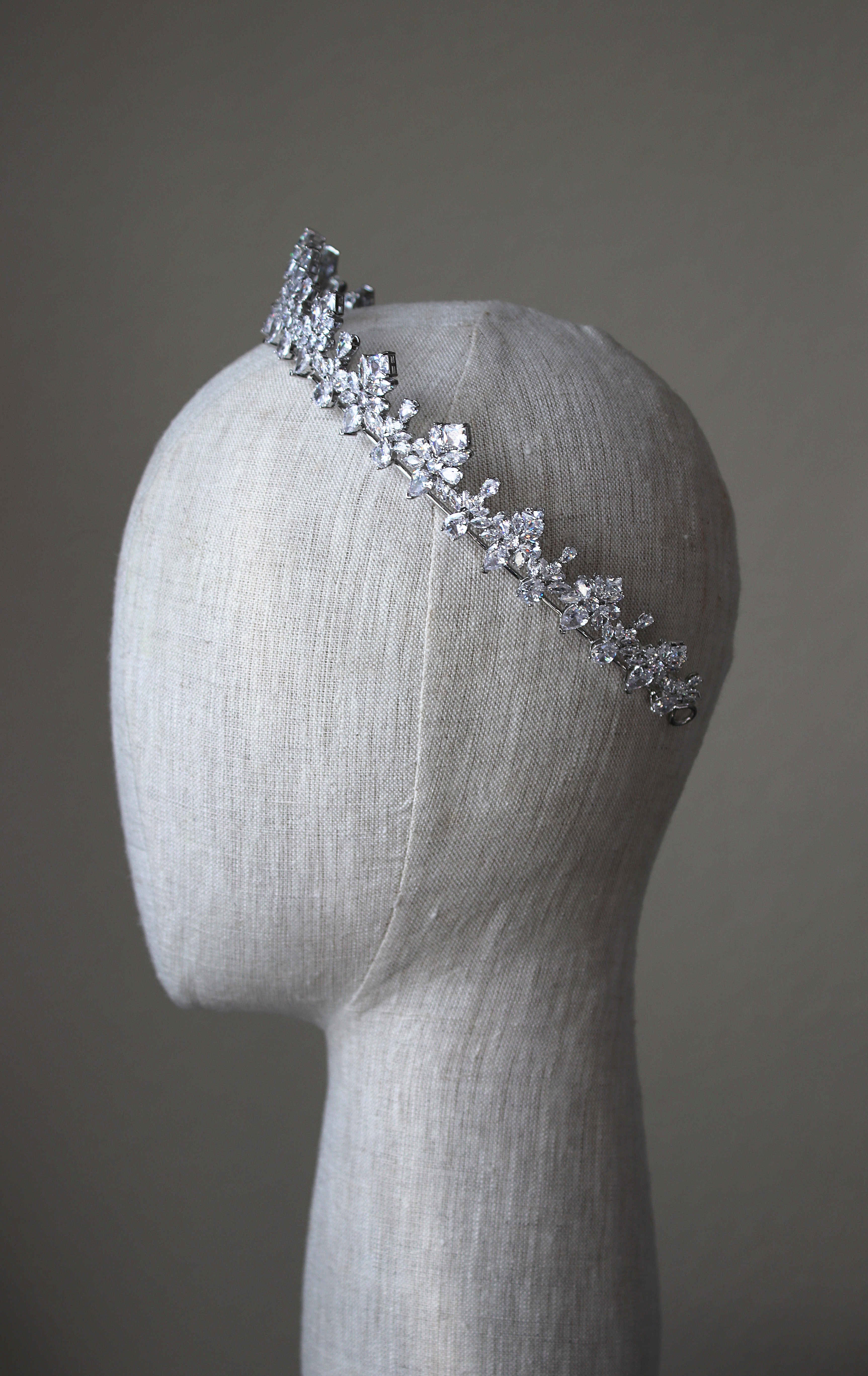 EDEN LUXE Bridal Tiara CHANNING Royal Bridal Crown