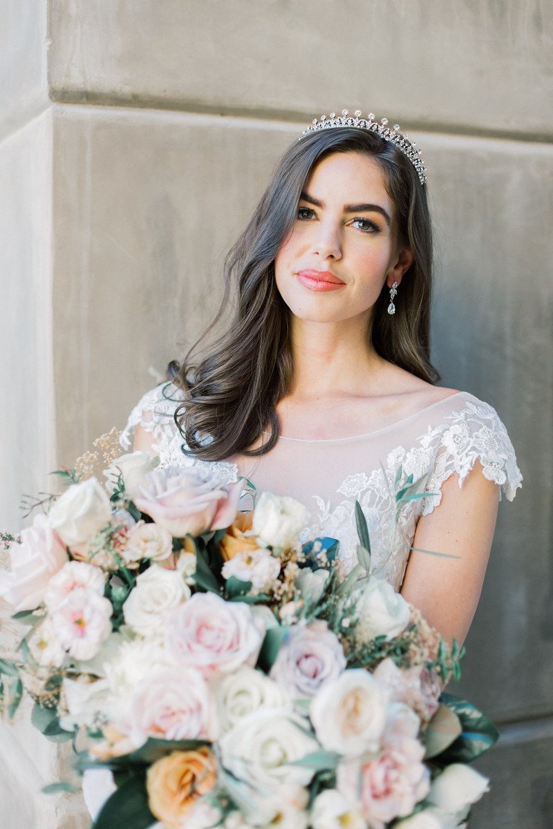 EDEN LUXE Bridal Tiara CLAIRE Petite Wedding Tiara
