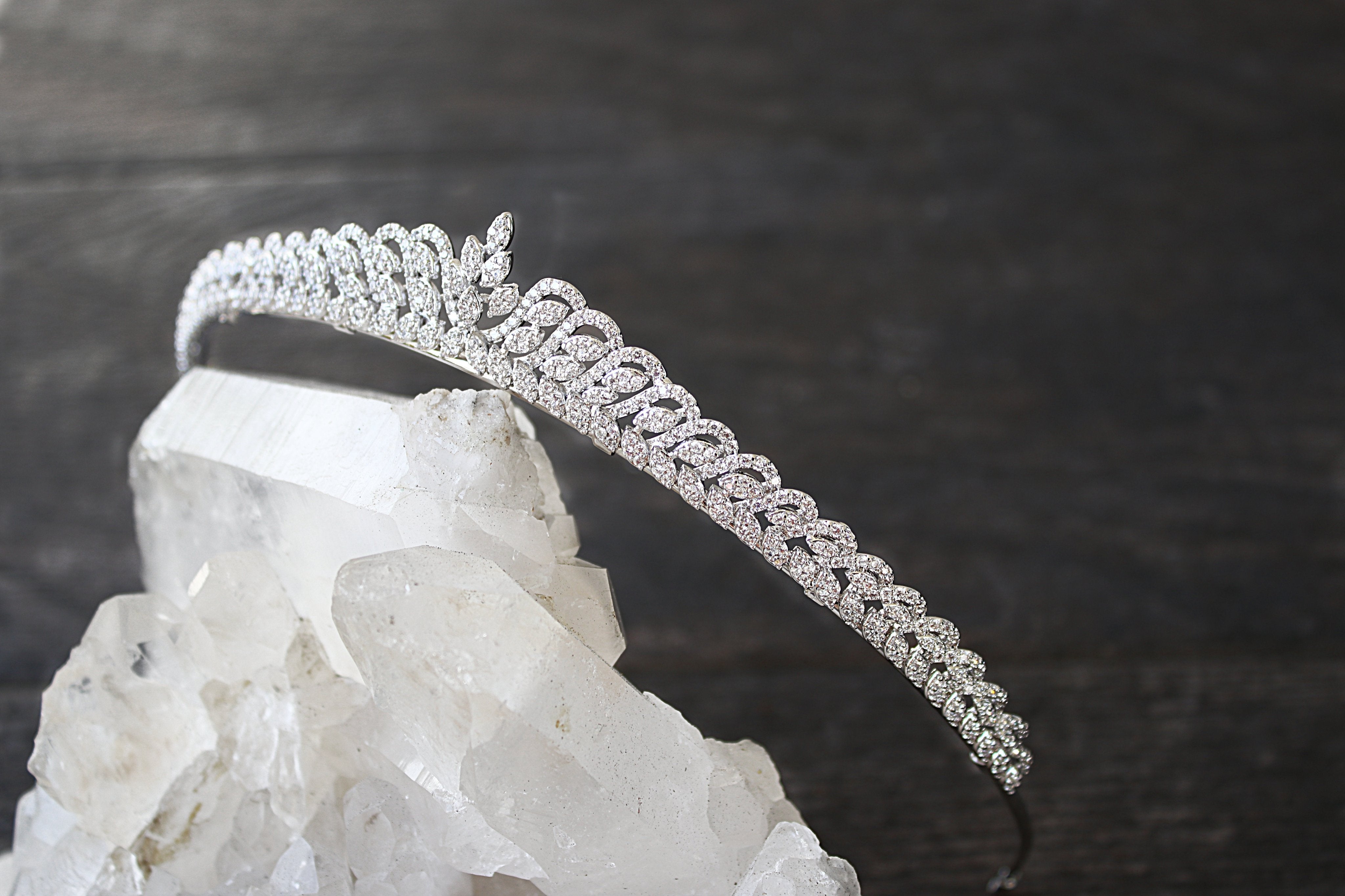 EDEN LUXE Bridal Tiara COLETTE Petite Tiara