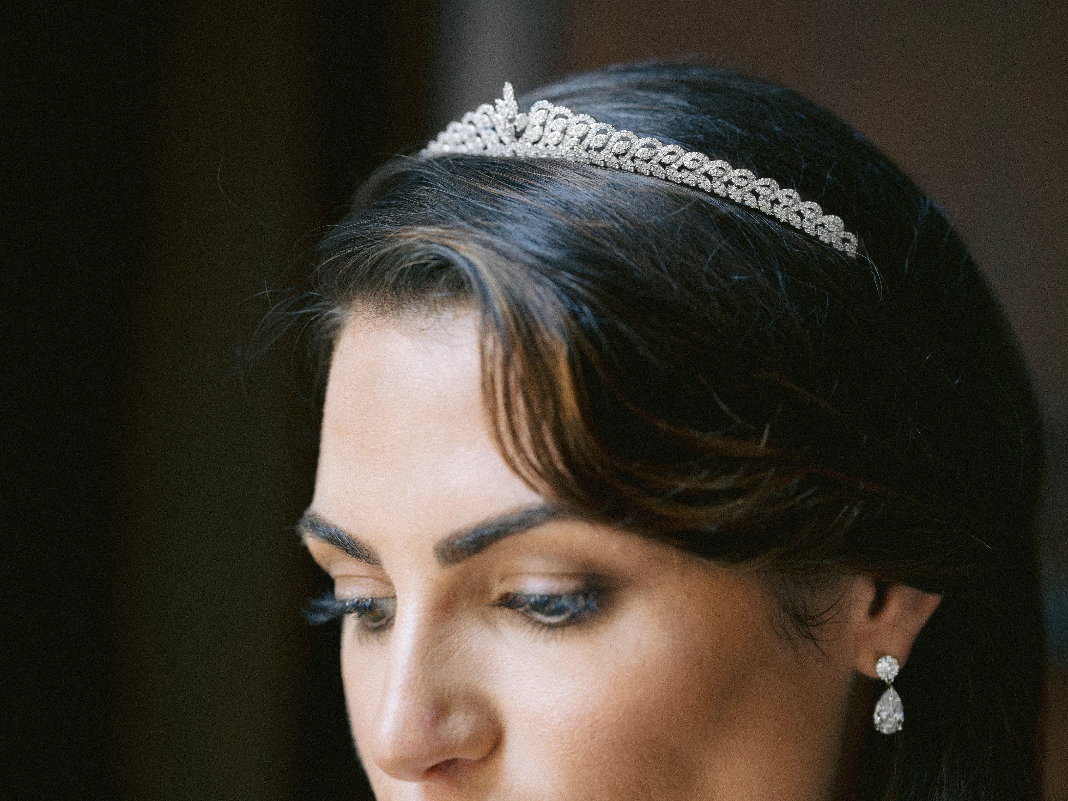 EDEN LUXE Bridal Tiara COLETTE Petite Tiara