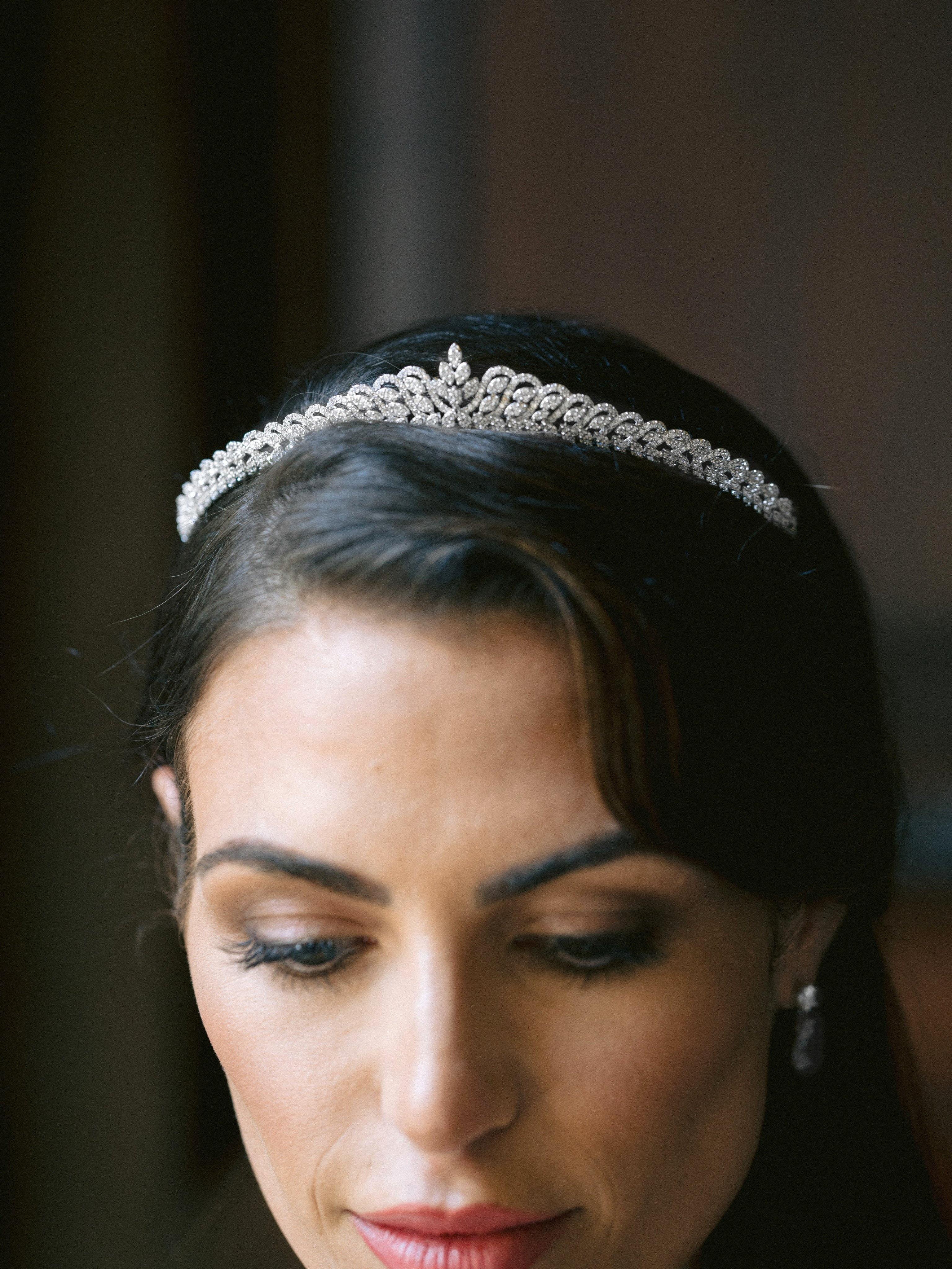 EDEN LUXE Bridal Tiara COLETTE Petite Tiara