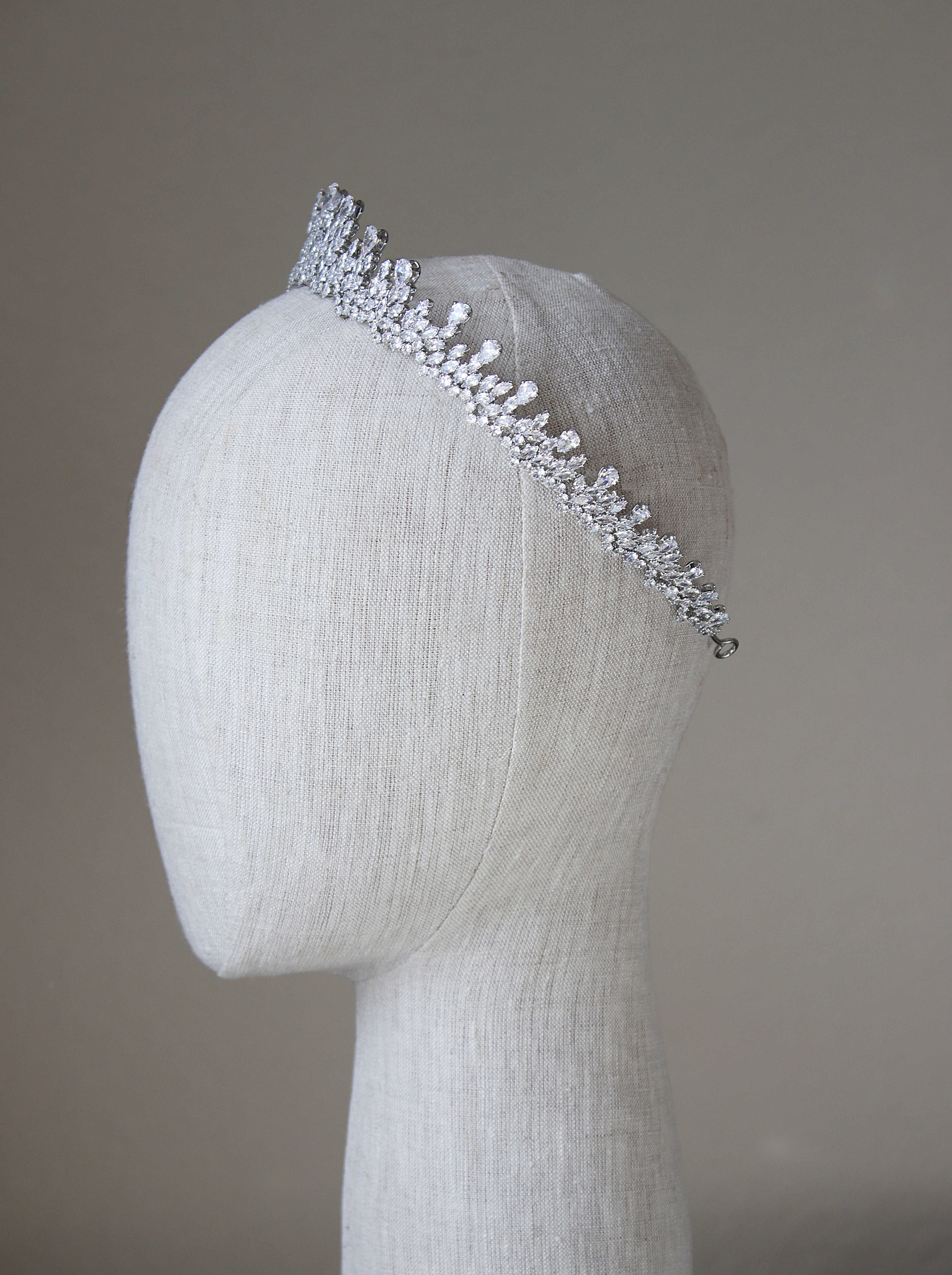 EDEN LUXE Bridal Tiara DALTON Royal Bridal Crown