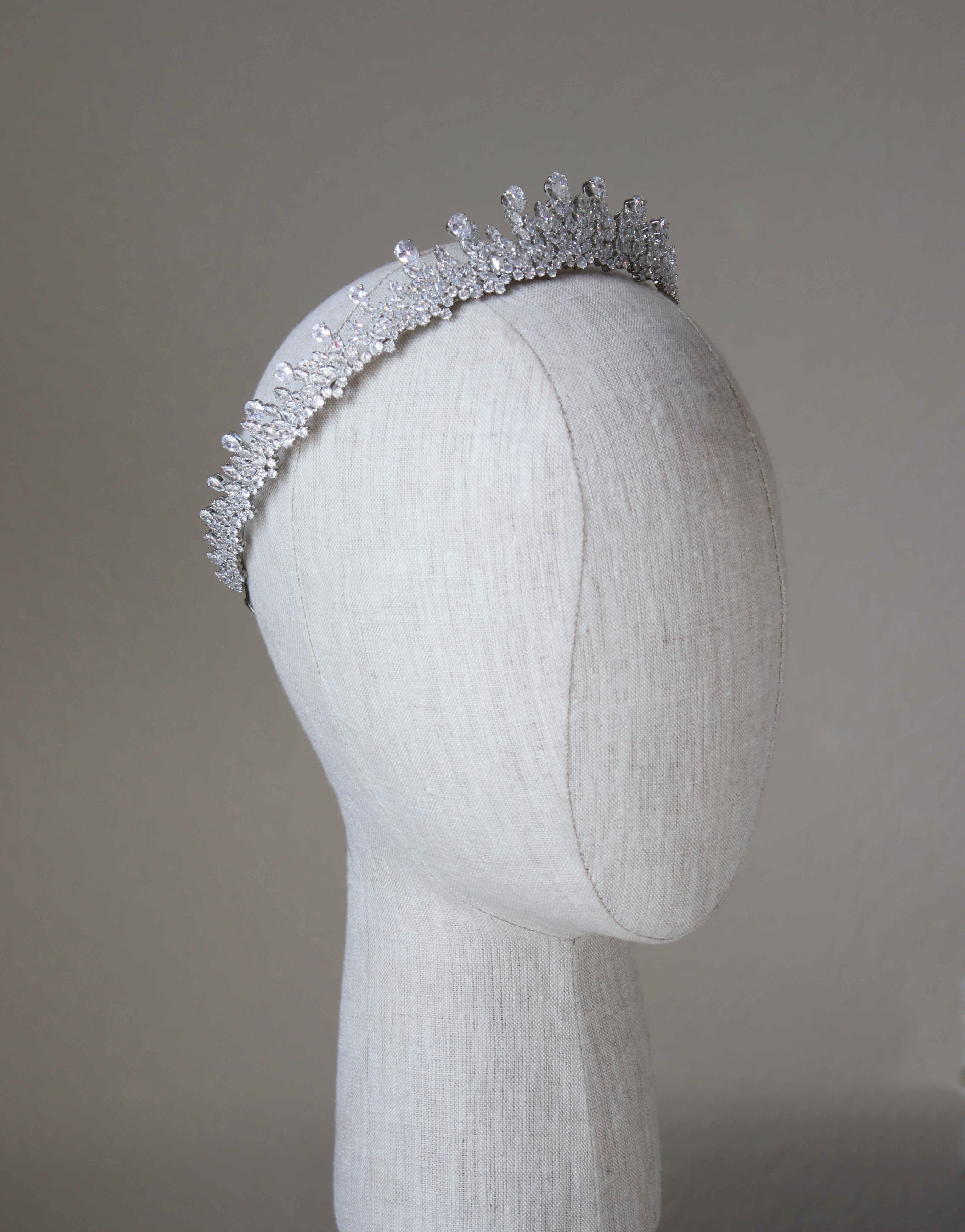 EDEN LUXE Bridal Tiara DALTON Royal Bridal Crown