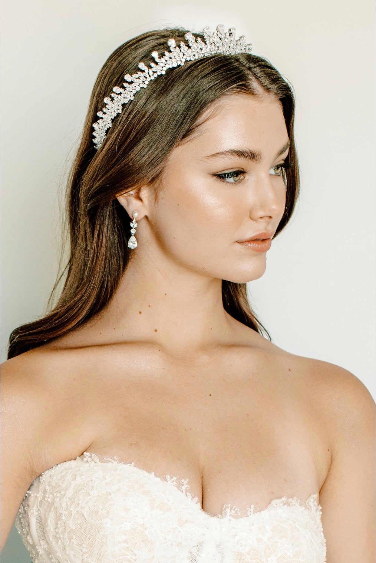 EDEN LUXE Bridal Tiara DALTON Royal Bridal Crown