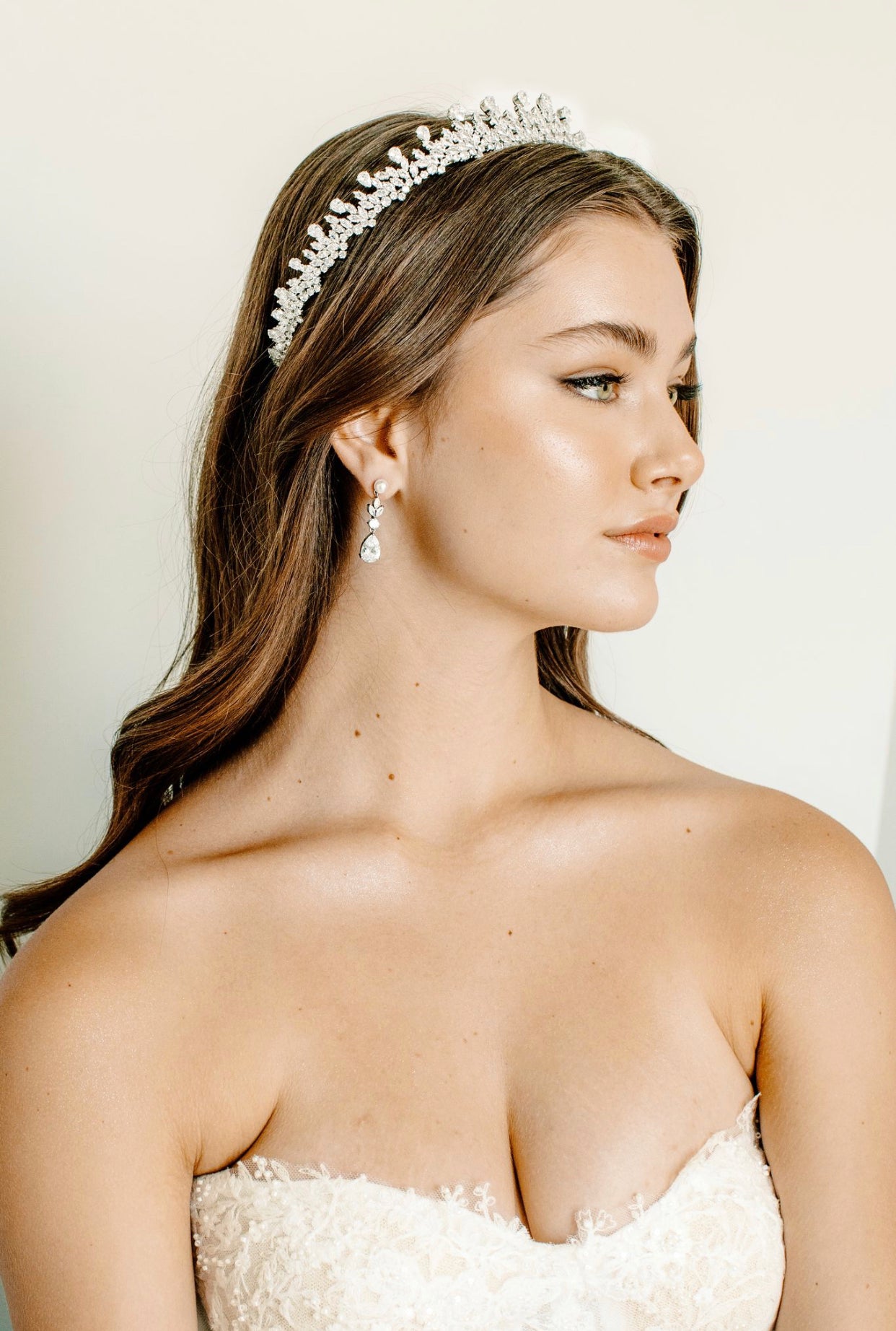 EDEN LUXE Bridal Tiara DALTON Royal Bridal Crown