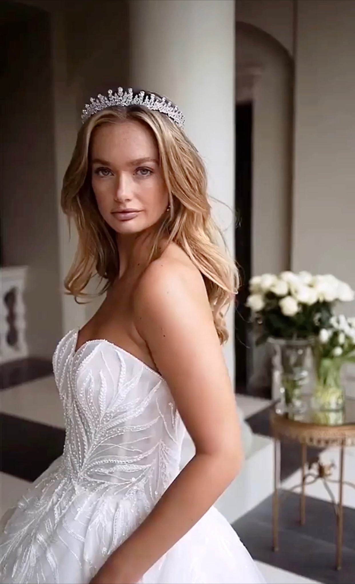 EDEN LUXE Bridal Tiara DALTON Royal Bridal Crown