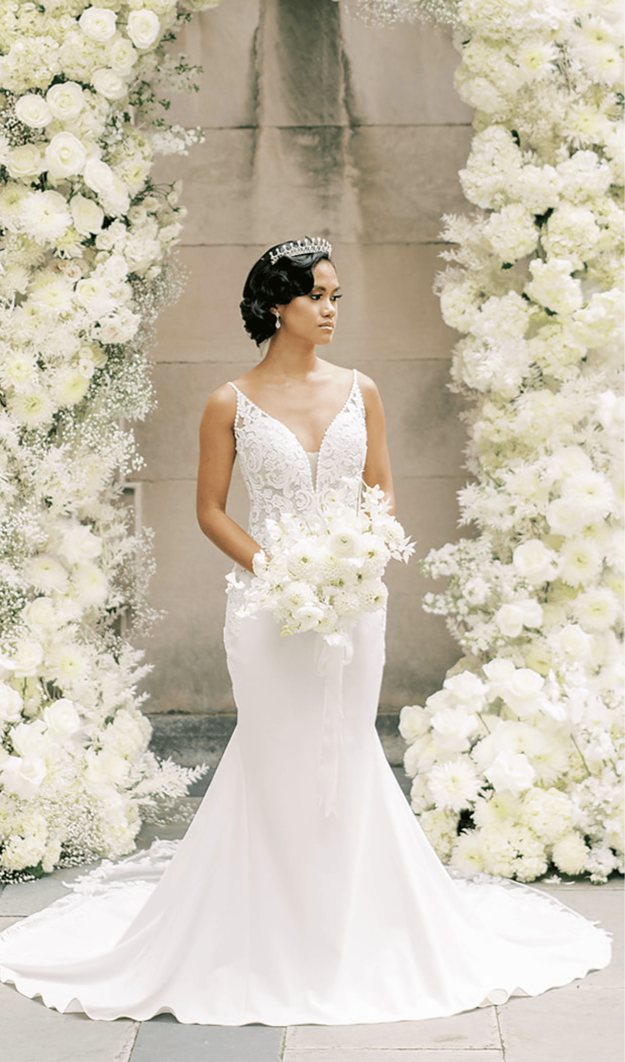 EDEN LUXE Bridal Tiara DAPHNE Bridal Tiara