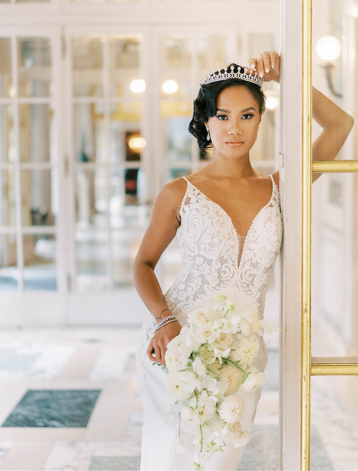 EDEN LUXE Bridal Tiara DAPHNE Bridal Tiara