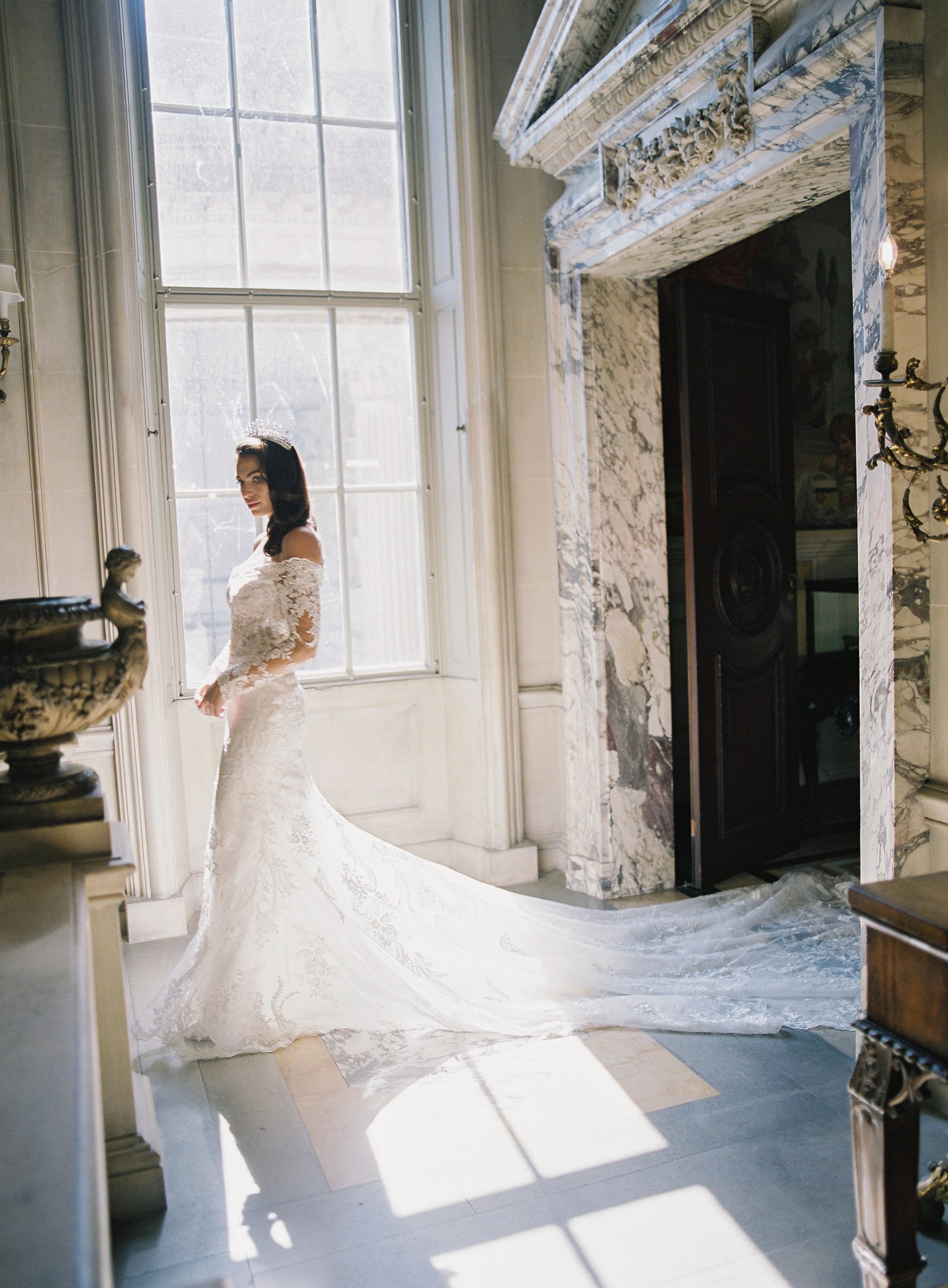 EDEN LUXE Bridal Tiara DELLA Wedding Crown