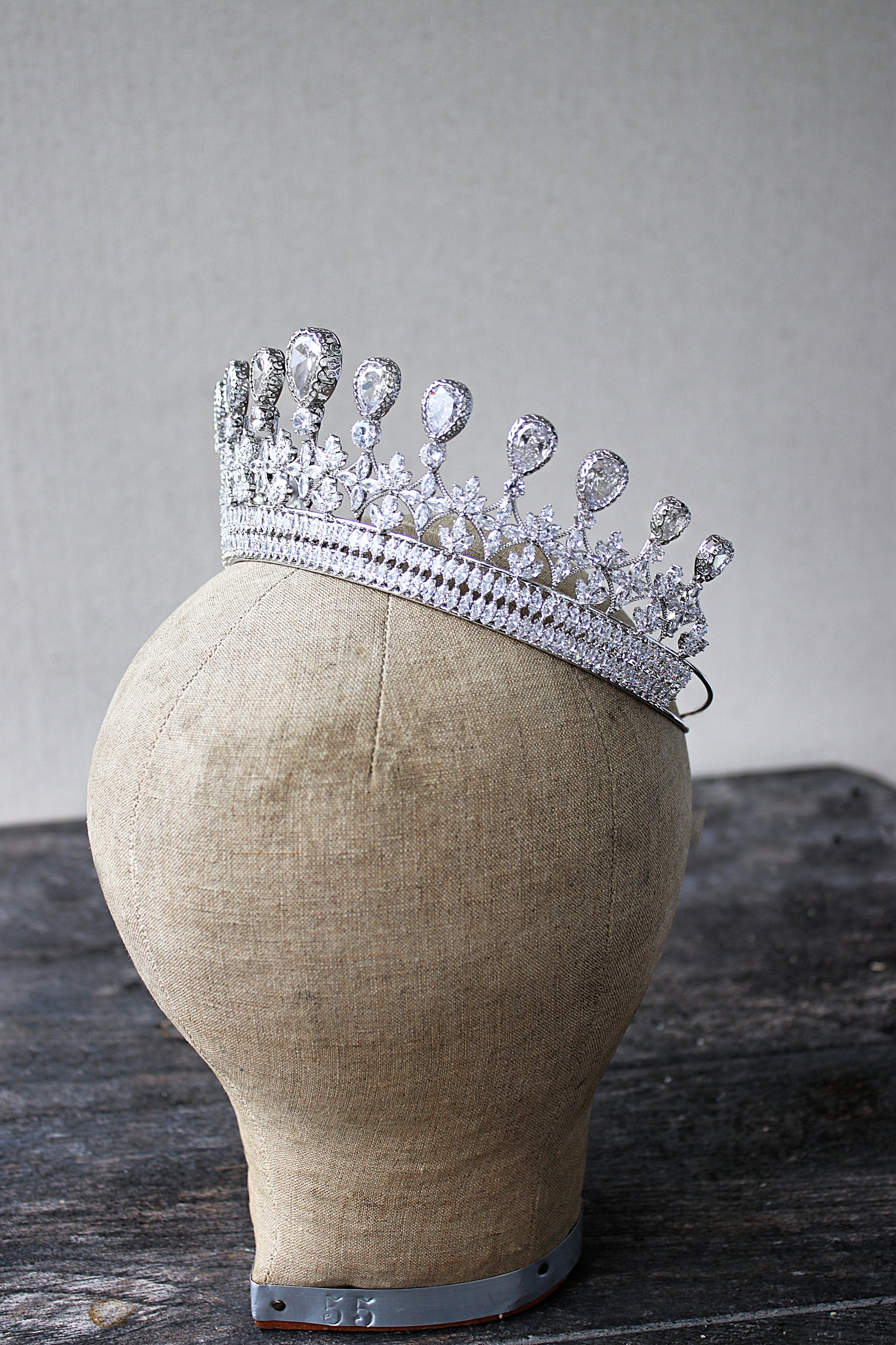 EDEN LUXE Bridal Tiara DELLA Wedding Crown