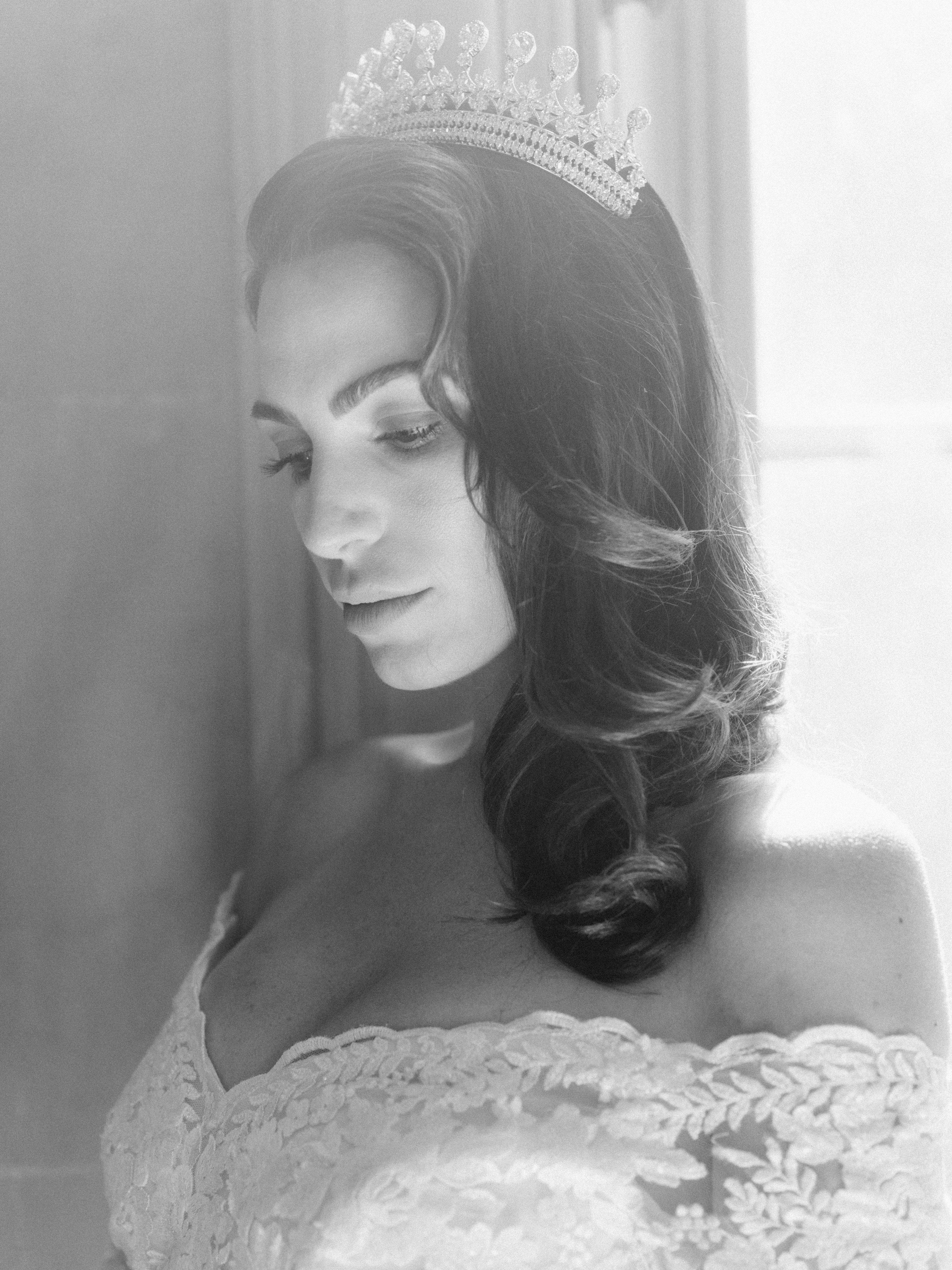 EDEN LUXE Bridal Tiara DELLA Wedding Crown