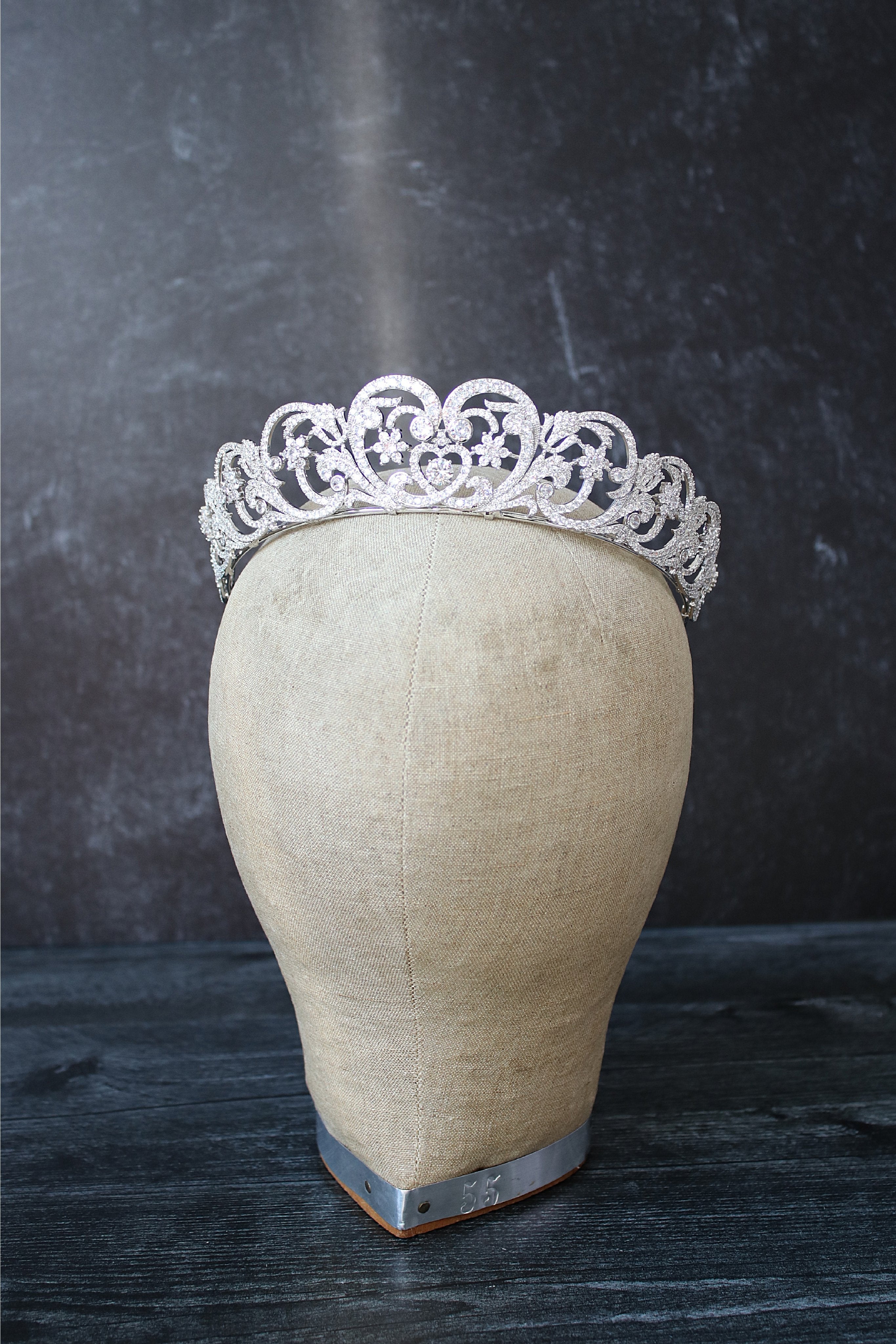 EDEN LUXE Bridal Tiara DIANA PRINCESS OF WALES Royal Bridal Tiara