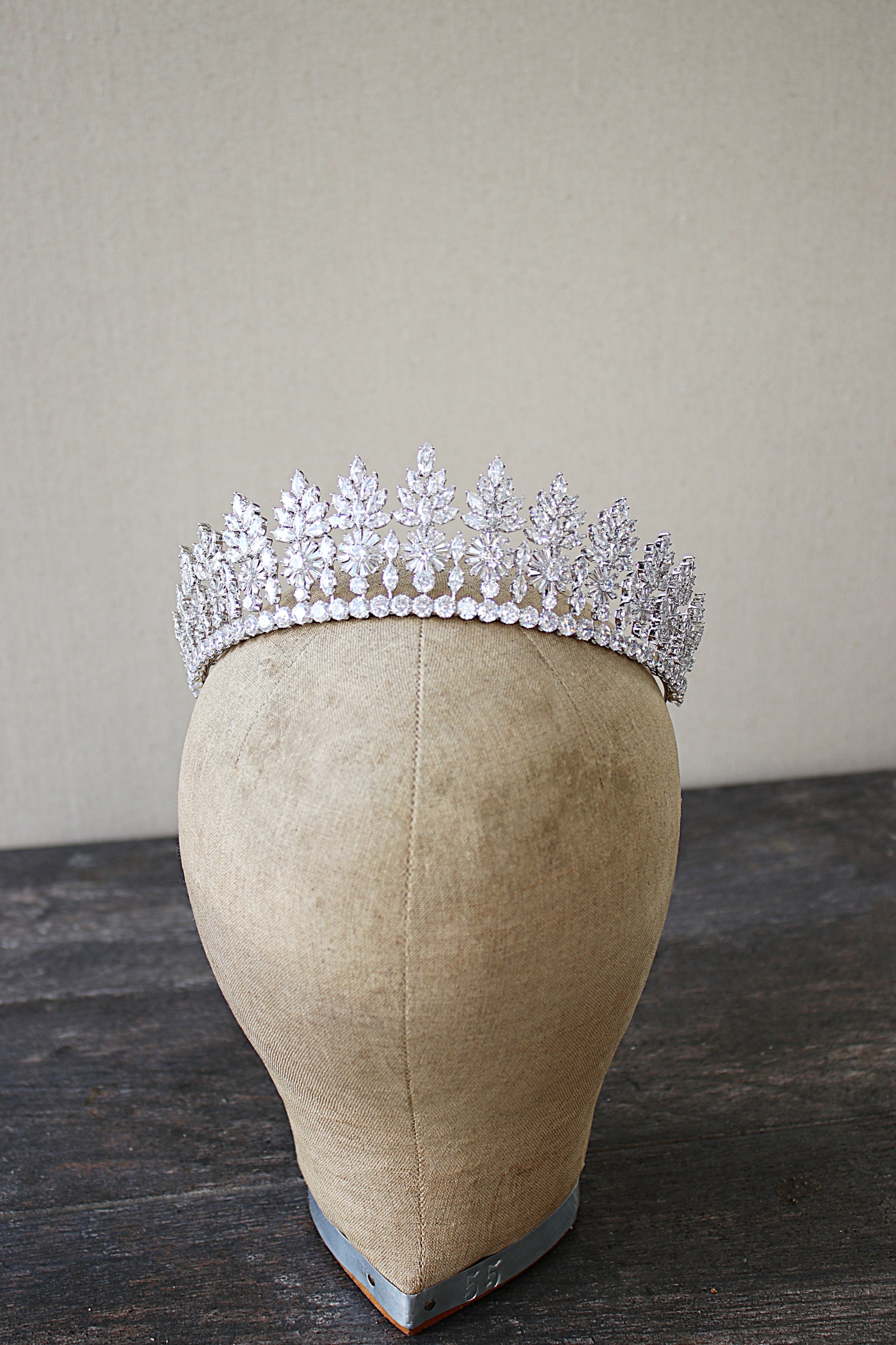 EDEN LUXE Bridal Tiara DUCHESS Wedding Tiara