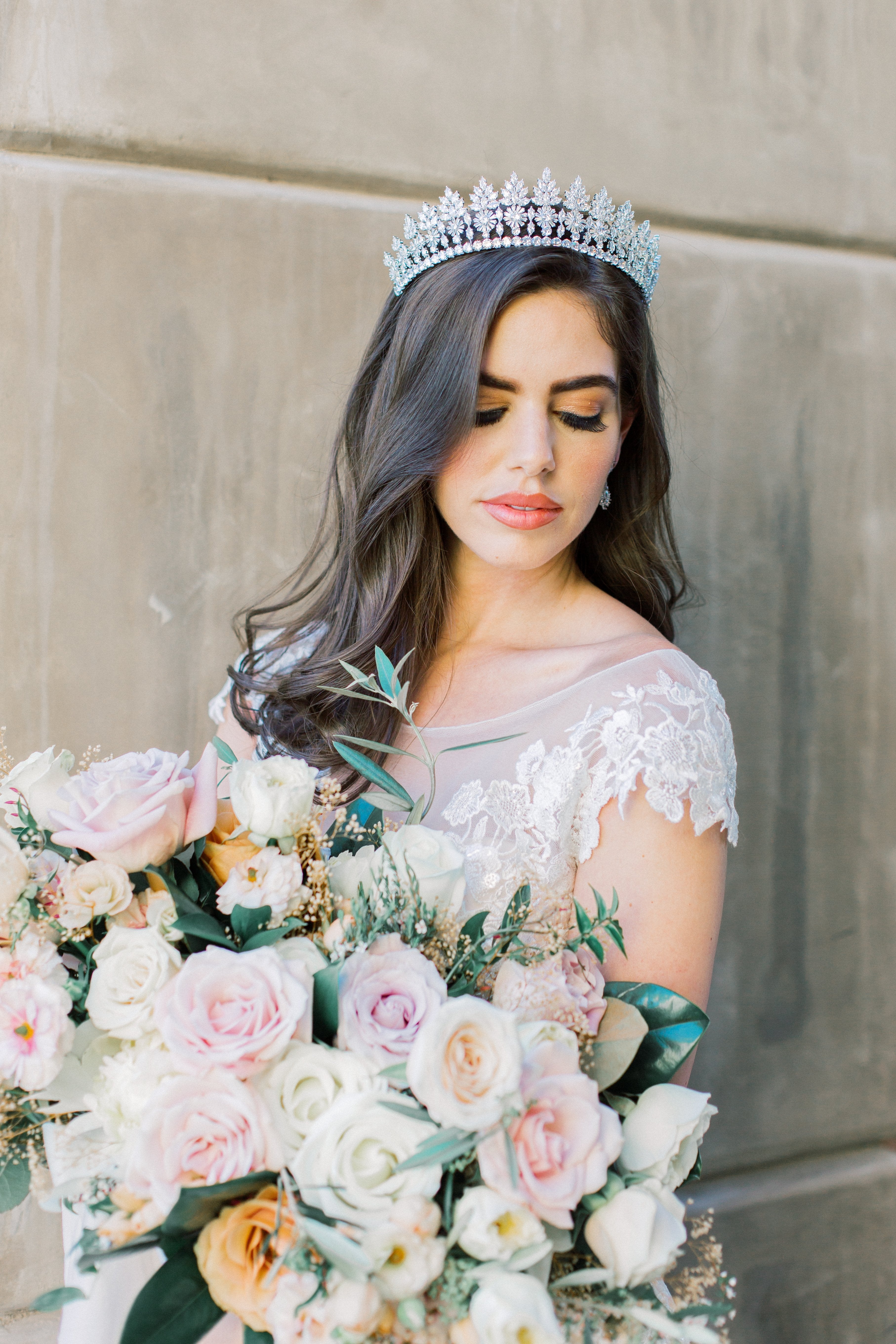 EDEN LUXE Bridal Tiara DUCHESS Wedding Tiara