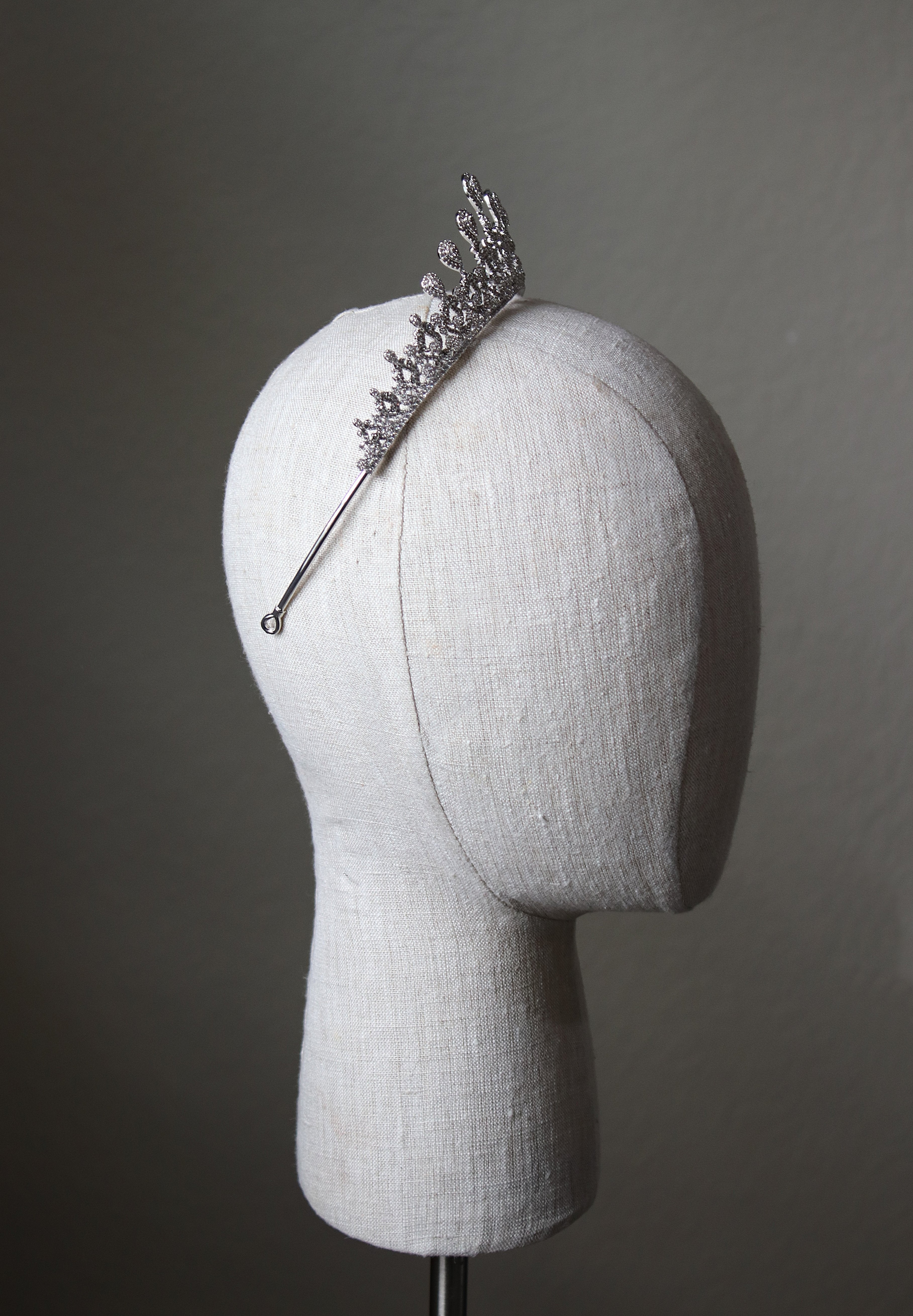 EDEN LUXE Bridal Tiara GRACE Simulated Diamond Bridal Tiara