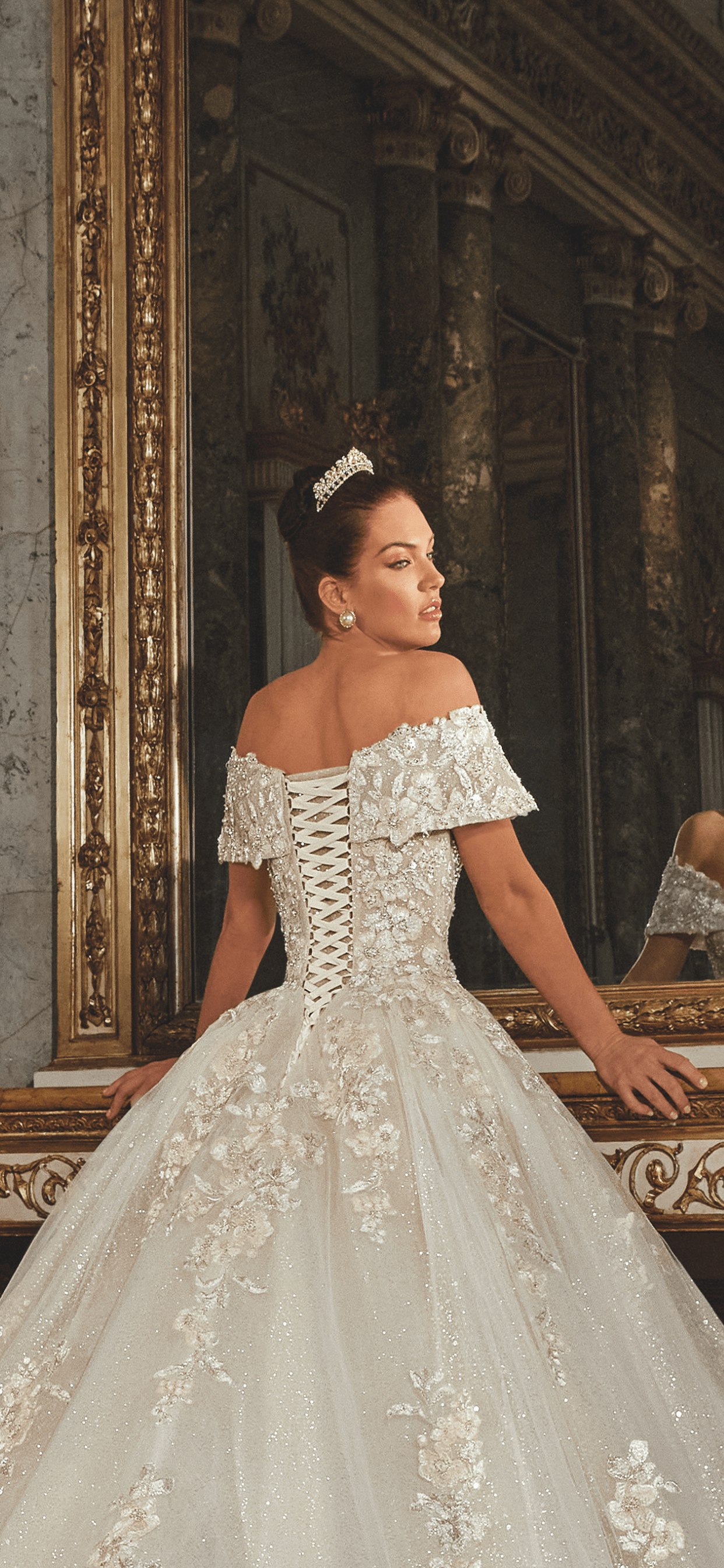 EDEN LUXE Bridal Tiara HANNAH Bridal Tiara
