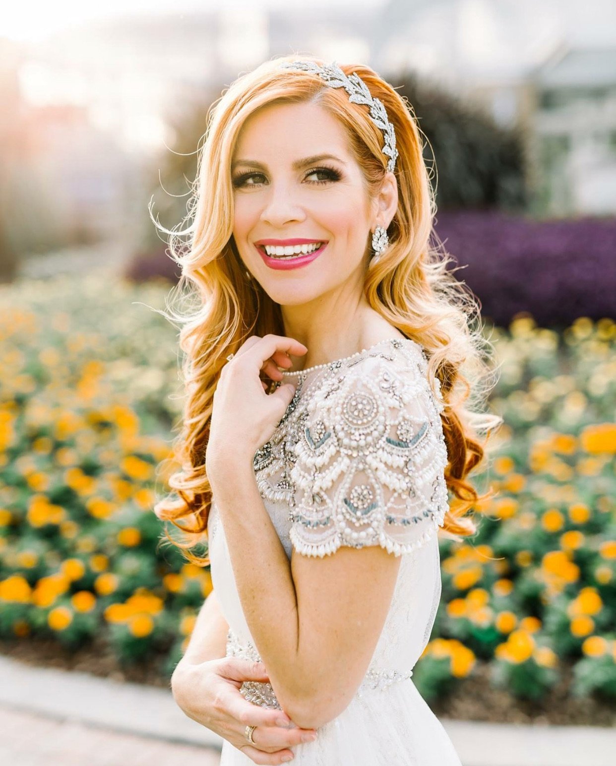 EDEN LUXE Bridal Tiara, Headpiece LADY MARY Headpiece Tiara