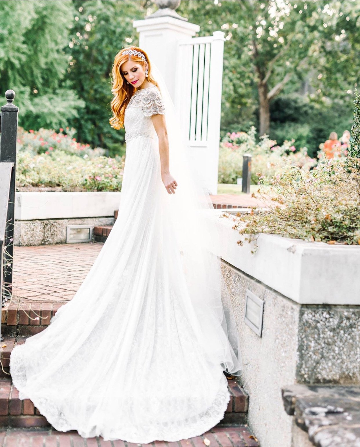 EDEN LUXE Bridal Tiara, Headpiece LADY MARY Headpiece Tiara