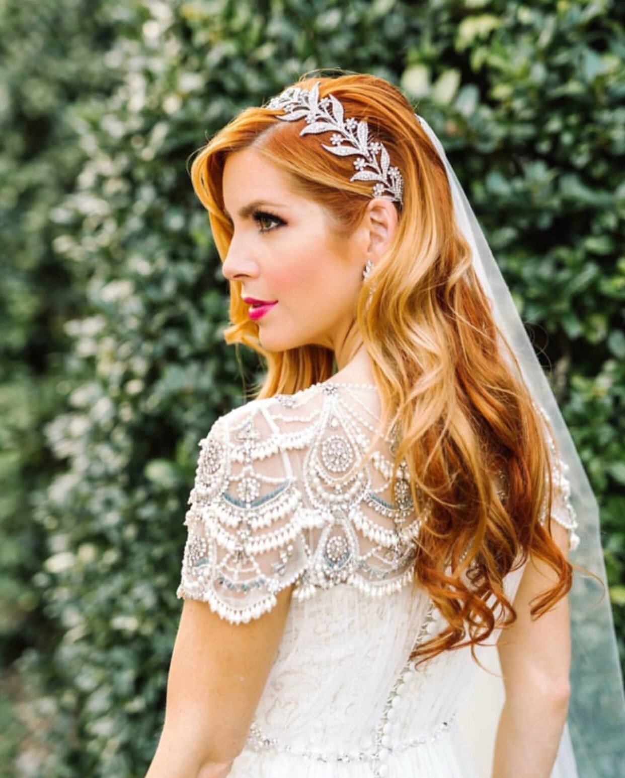 EDEN LUXE Bridal Tiara, Headpiece LADY MARY Headpiece Tiara