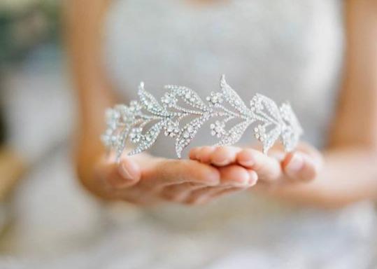 EDEN LUXE Bridal Tiara, Headpiece LADY MARY Headpiece Tiara