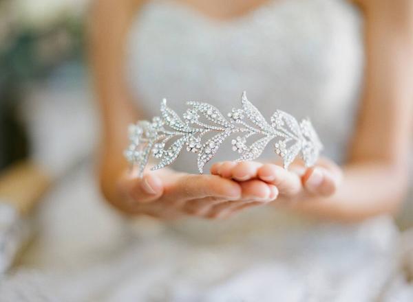 EDEN LUXE Bridal Tiara, Headpiece LADY MARY Headpiece Tiara