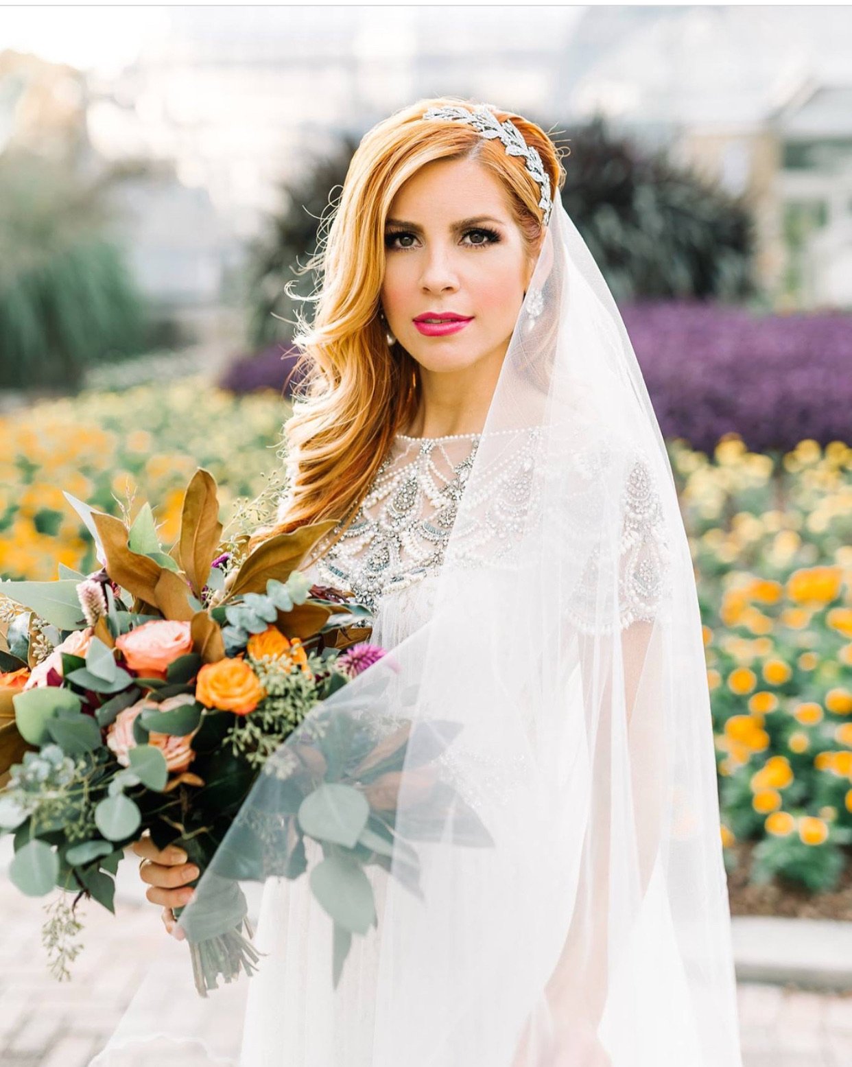 EDEN LUXE Bridal Tiara, Headpiece LADY MARY Headpiece Tiara