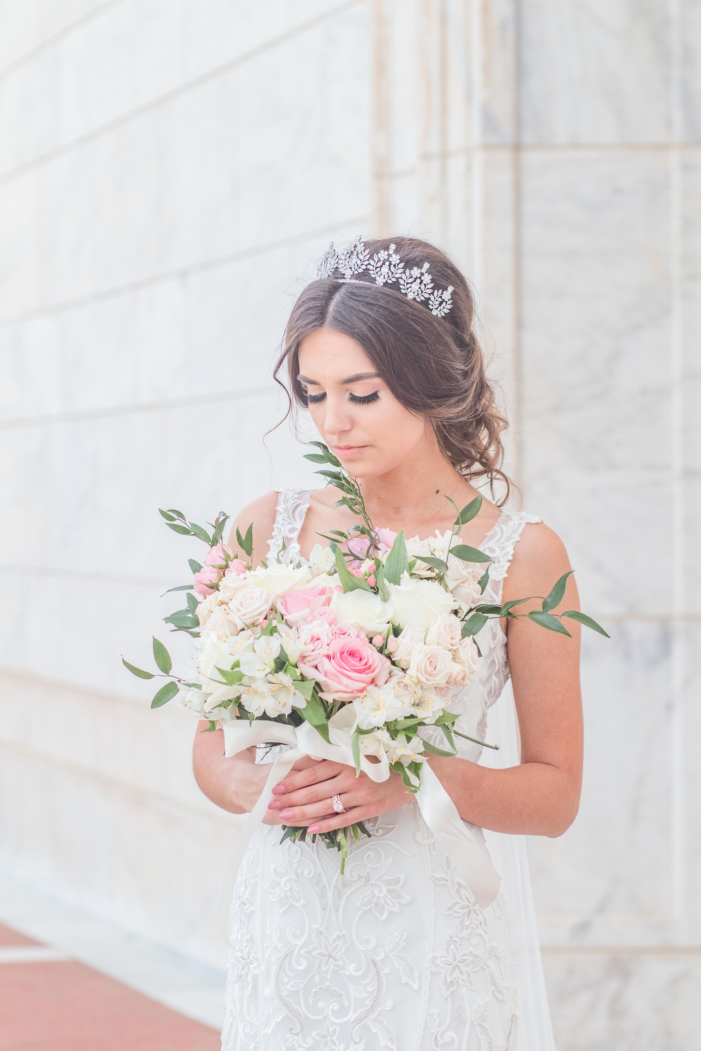 EDEN LUXE Bridal Tiara JASLYNE Simulated Diamond Tiara