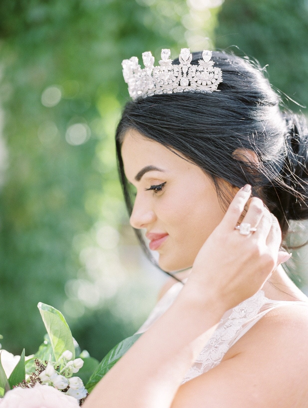 EDEN LUXE Bridal Tiara KATHERINE Royal Bridal Tiara