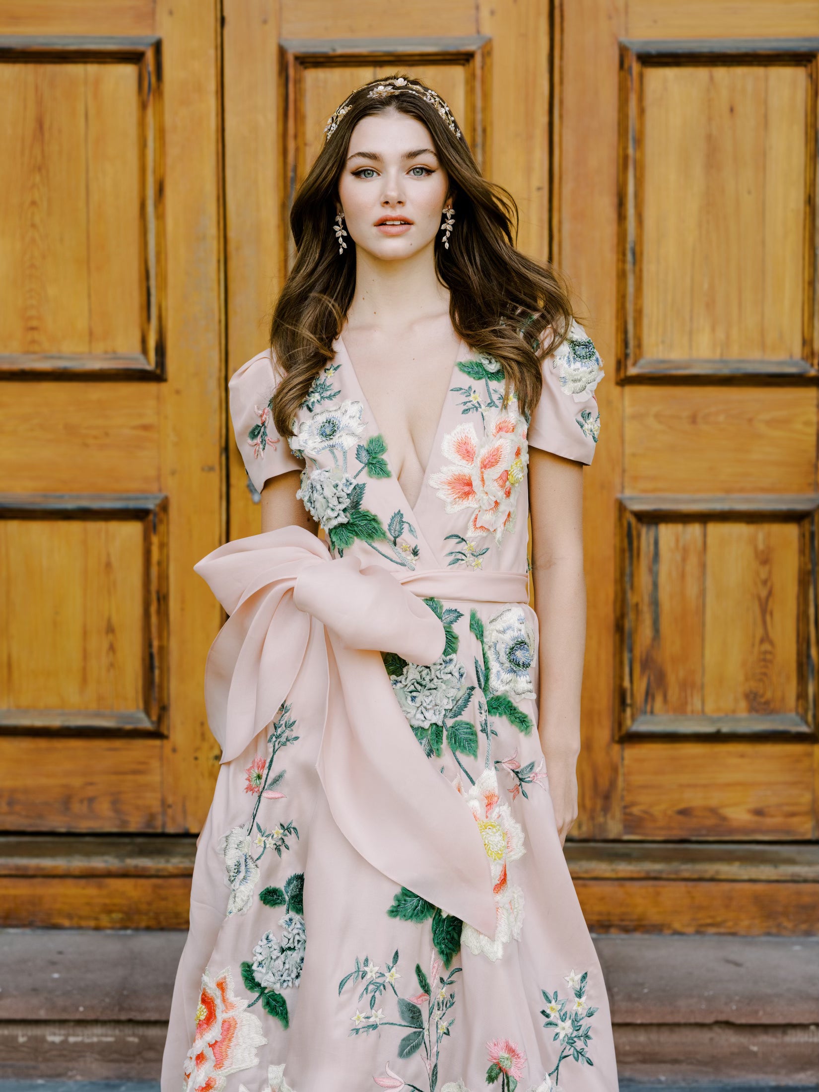 EDEN LUXE Bridal Tiara KATIA Gilded Bridal Headpiece