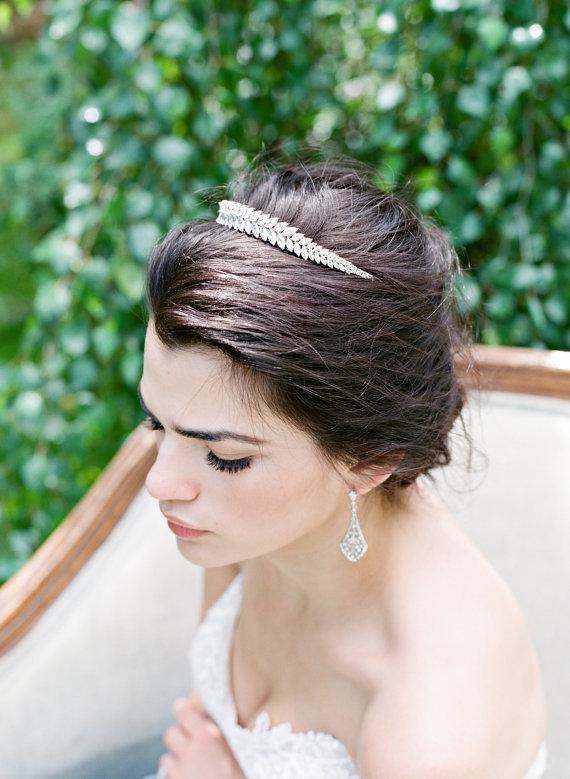 EDEN LUXE Bridal Tiara KRISTA Cubic Zirconia Bridal Tiara