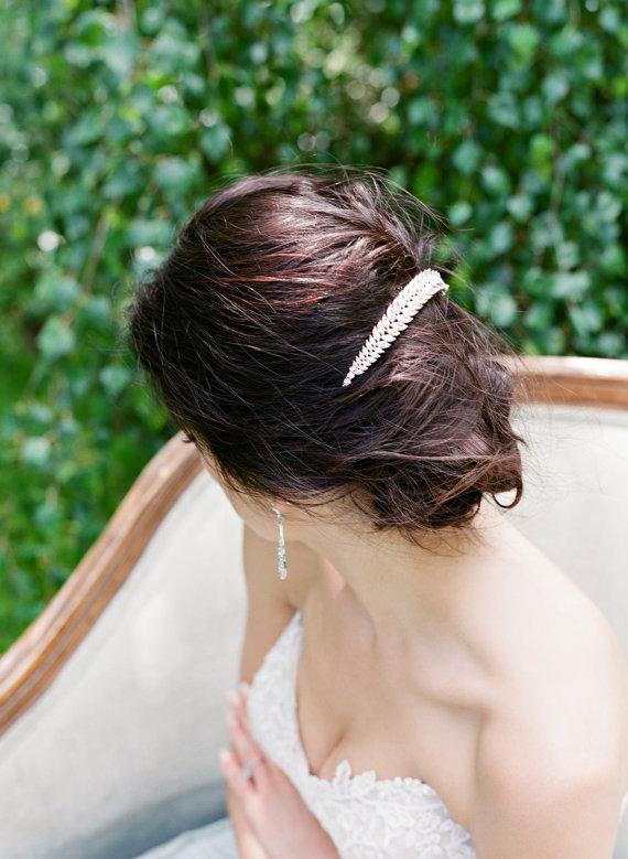 EDEN LUXE Bridal Tiara KRISTA Cubic Zirconia Bridal Tiara