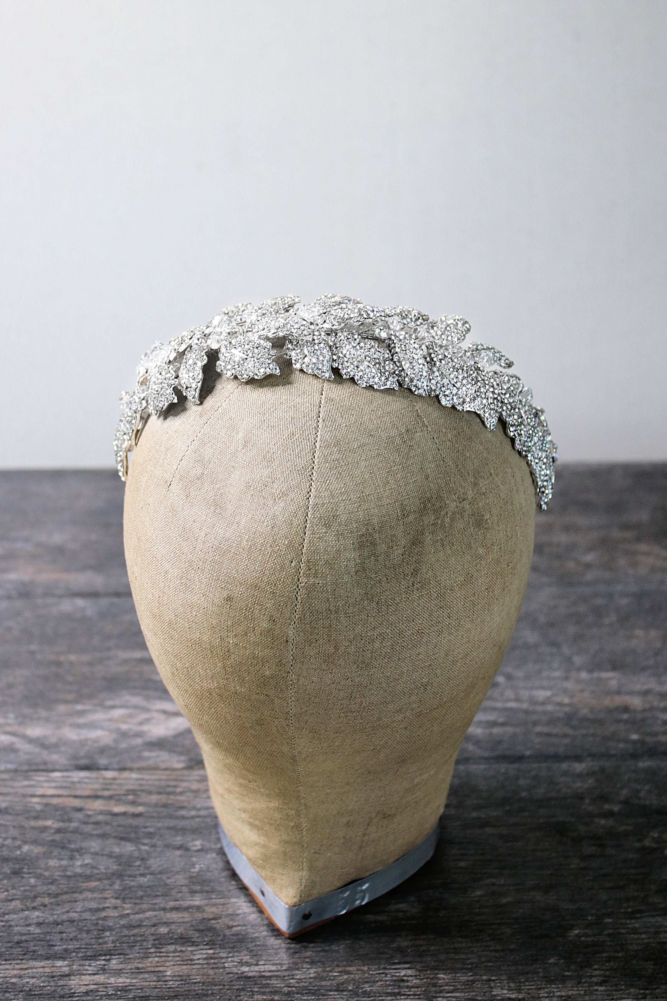 EDEN LUXE Bridal Tiara LAUREL Coronet Headpiece Tiara