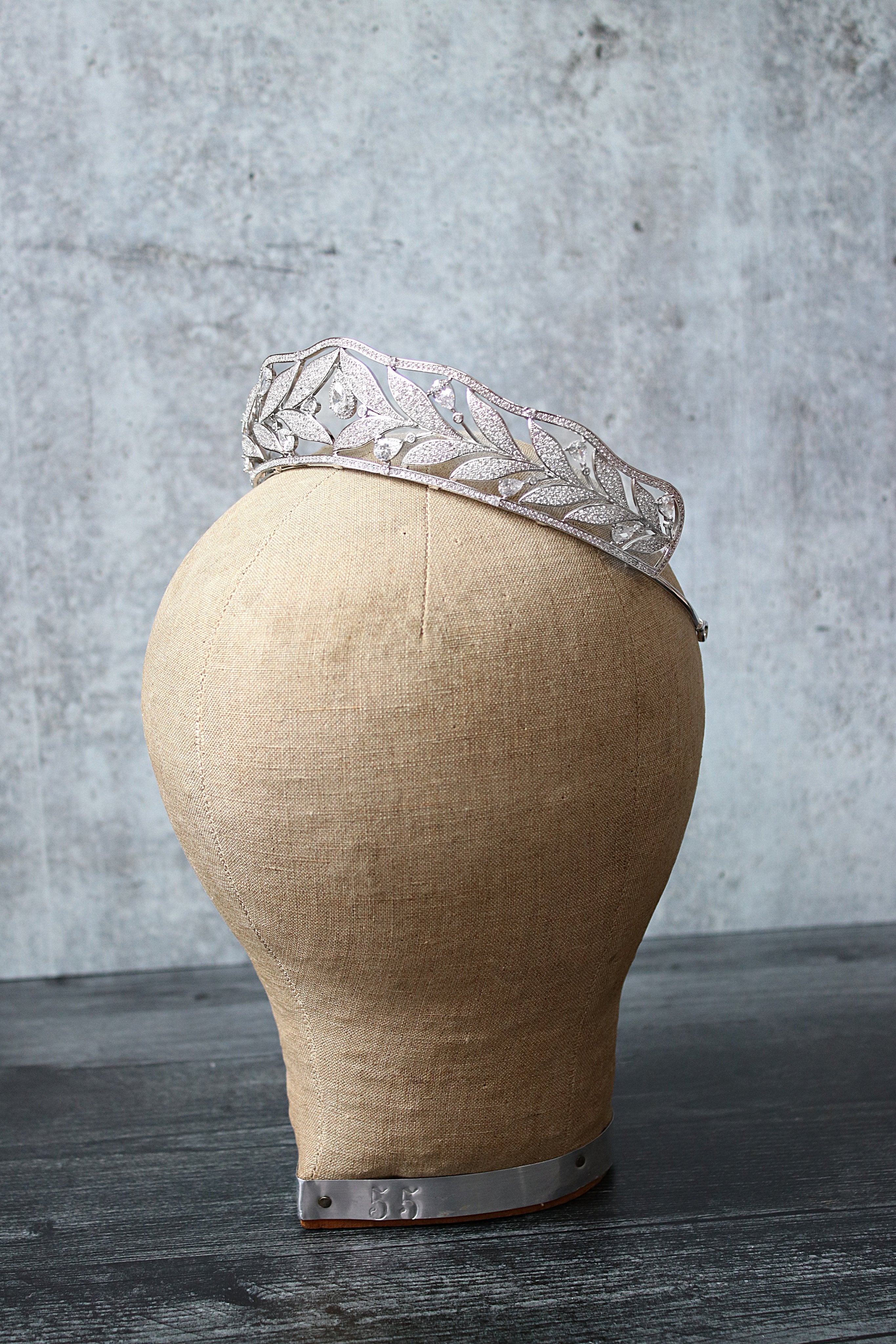 EDEN LUXE Bridal Tiara LILIAN Bandeau Tiara