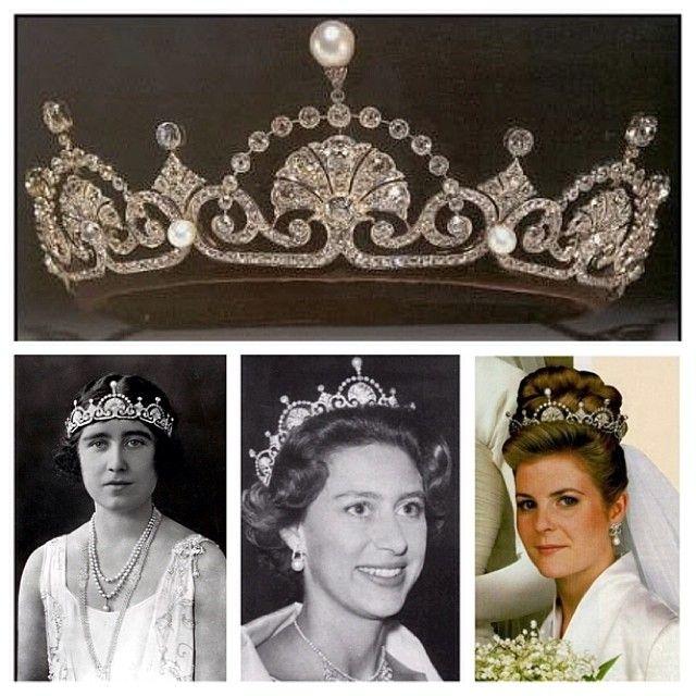 EDEN LUXE Bridal Tiara LOTUS FLOWER Tiara - Simulated Diamond and Pearl Tiara