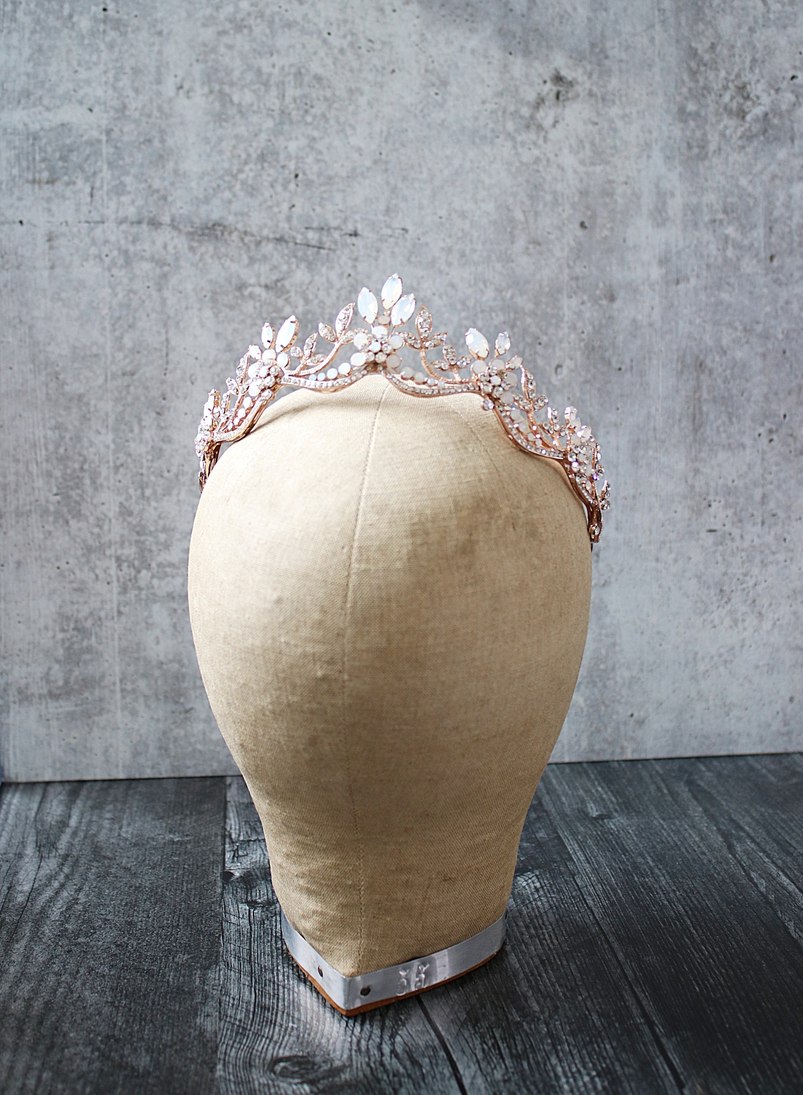 EDEN LUXE Bridal Tiara MAELYNN Silver Bridal Tiara