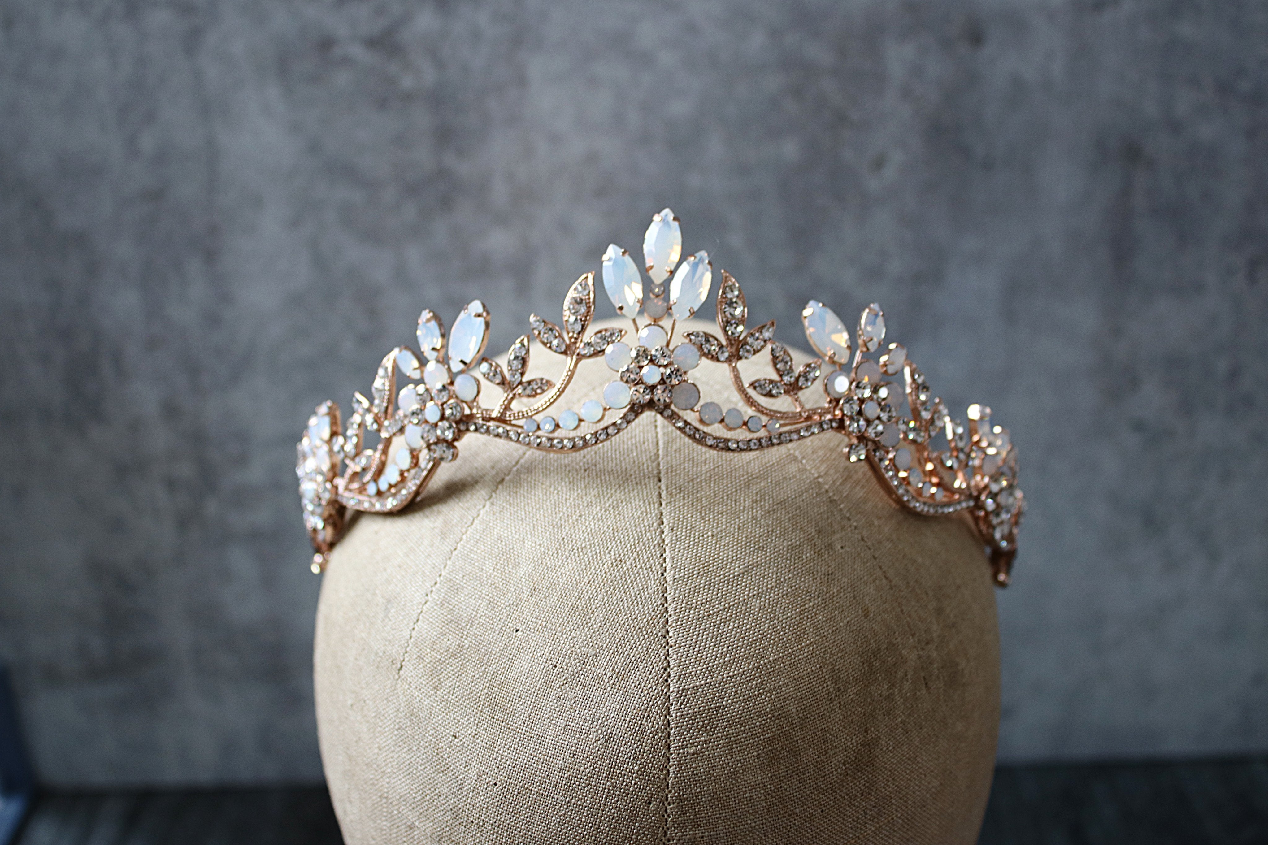 EDEN LUXE Bridal Tiara MAELYNN Silver Bridal Tiara