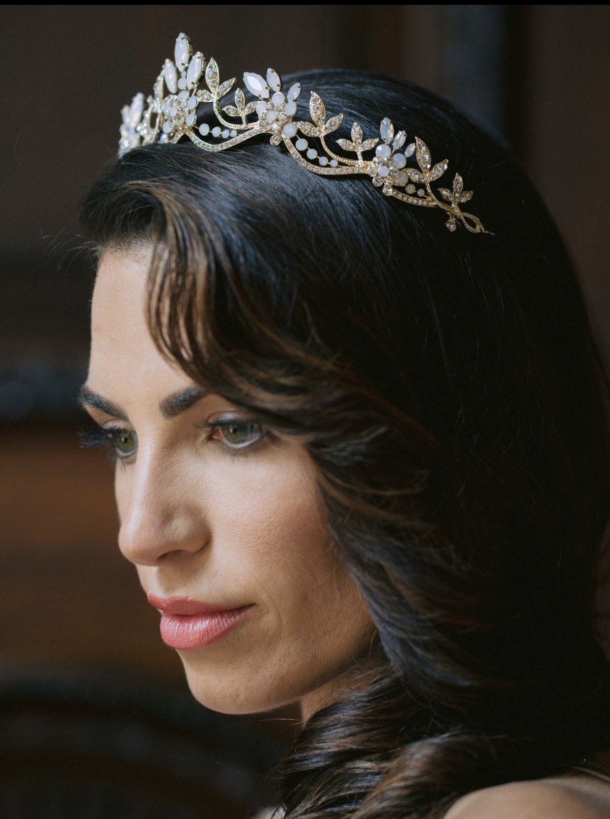 EDEN LUXE Bridal Tiara MAELYNN Silver Bridal Tiara
