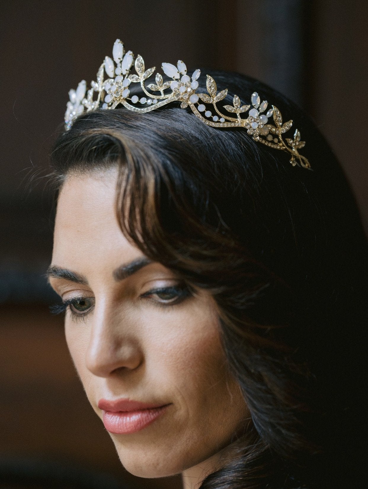 EDEN LUXE Bridal Tiara MAELYNN Silver Bridal Tiara