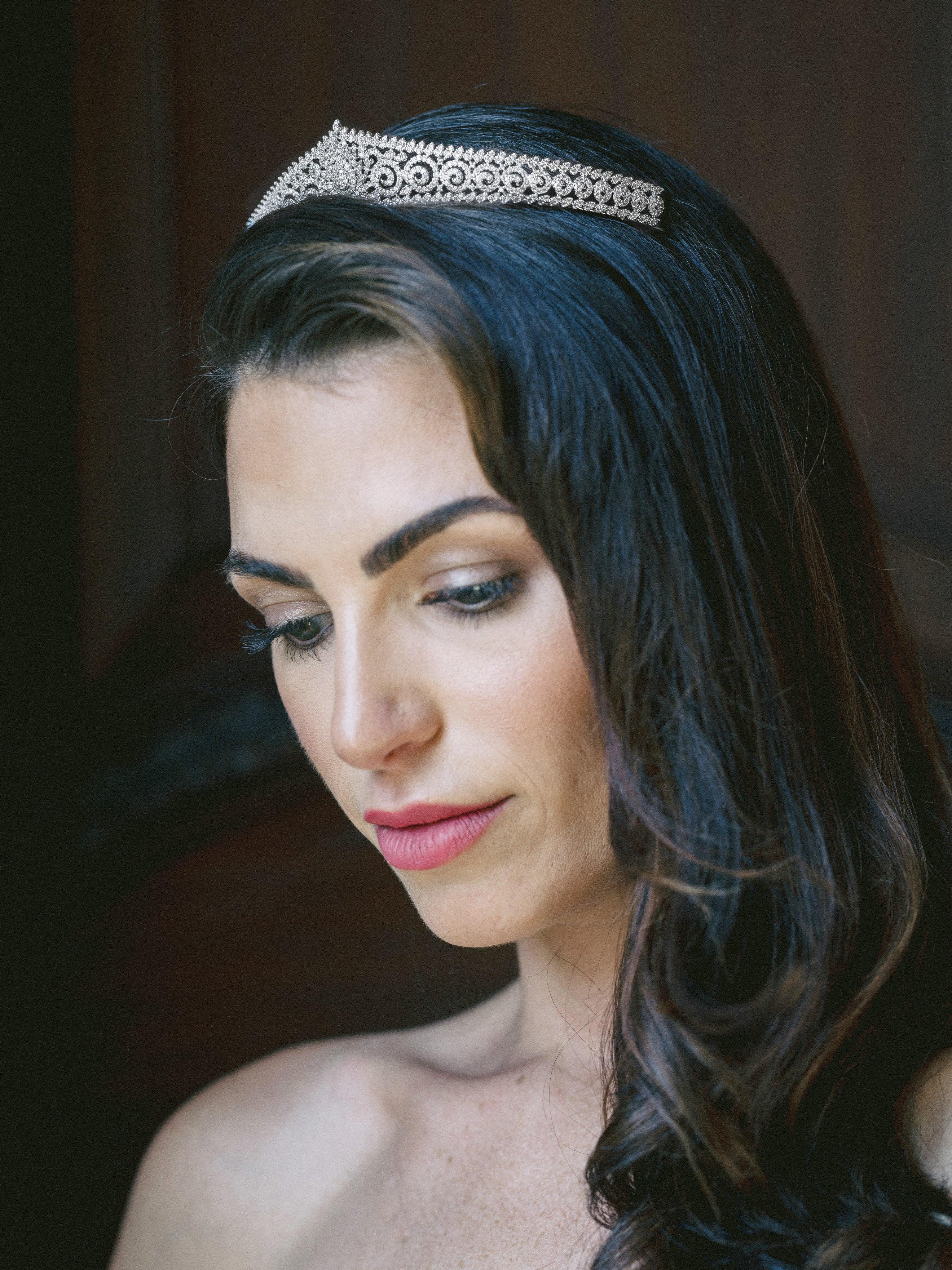 EDEN LUXE Bridal Tiara MILLICENT Petite Tiara