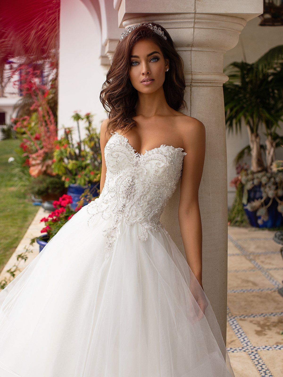 EDEN LUXE Bridal Tiara NOBLESSE Wedding Tiara
