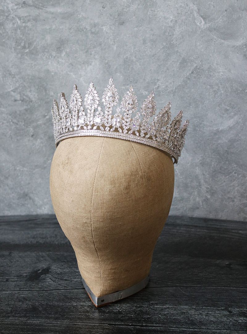 EDEN LUXE Bridal Tiara NOELLE Royal Bridal Crown