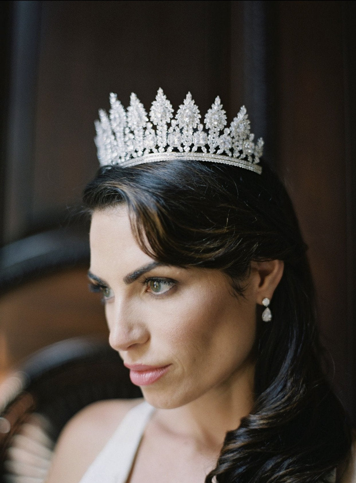 Eden Luxe Laurel Kokoshnik Tiara | Bridal Tiara Wedding Tiara Wedding Crown PHILLIPA Tiara | EDEN LUXE Bridal main image 2