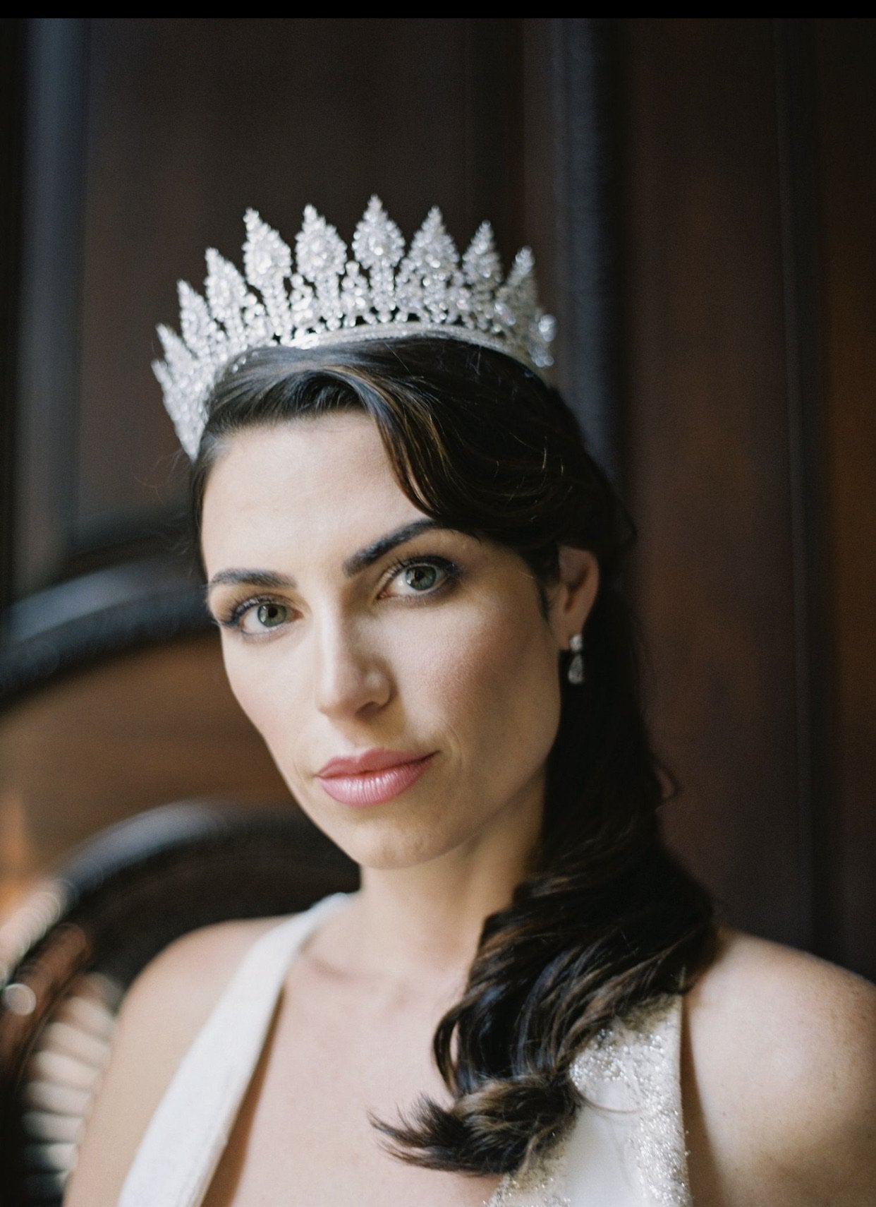 EDEN LUXE Bridal Tiara NOELLE Royal Bridal Crown