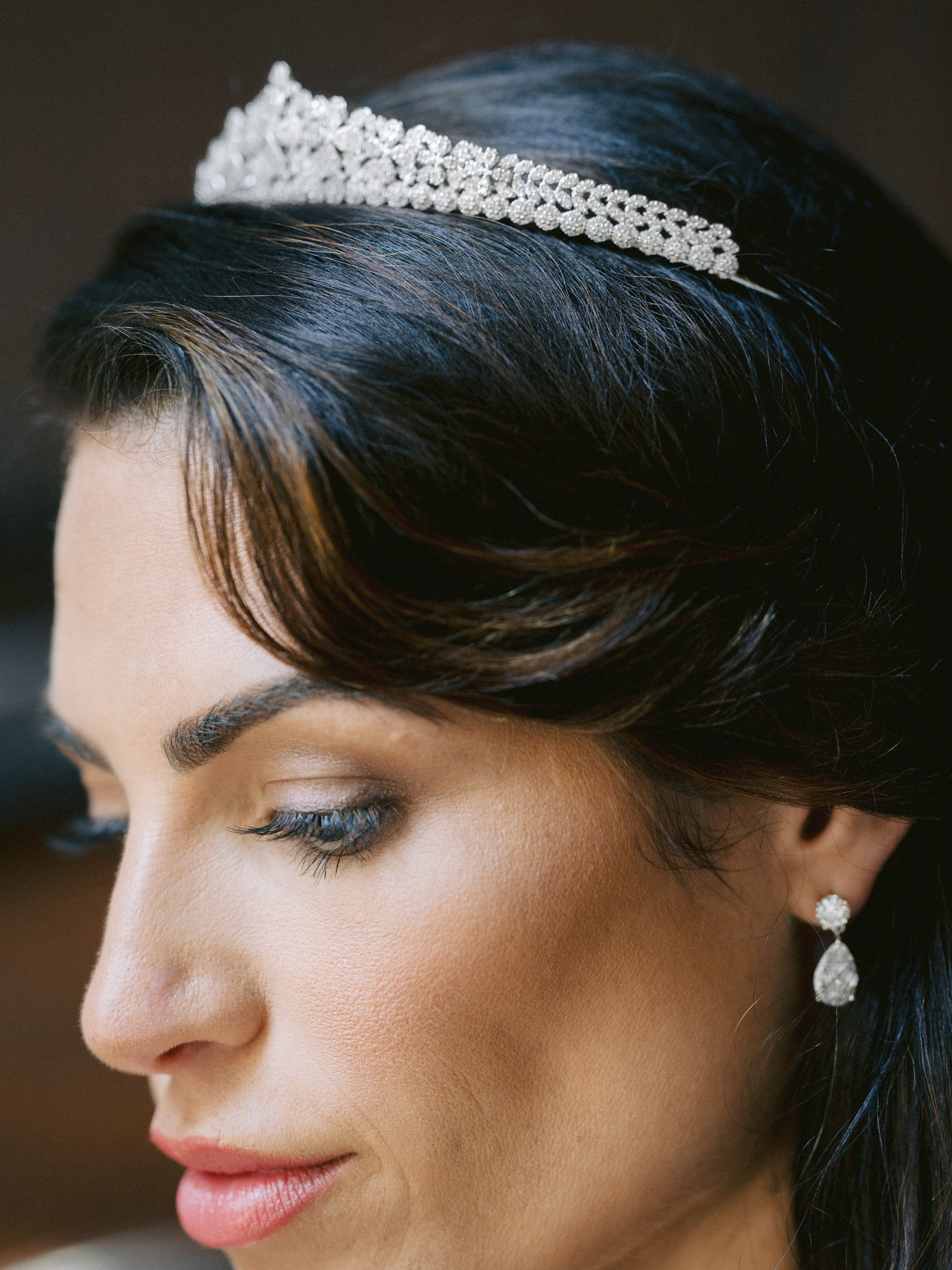 EDEN LUXE Bridal Tiara PAULETTE Petite Tiara