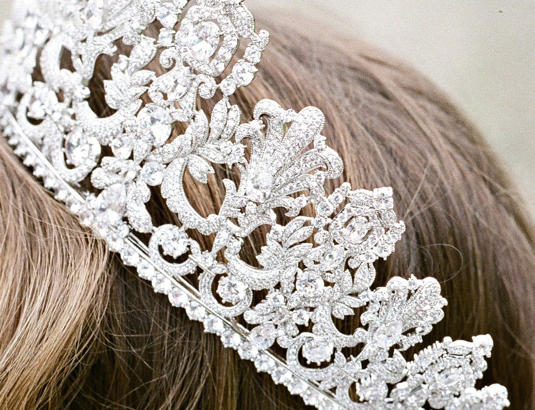 EDEN LUXE Bridal Tiara PERSEPHONE Royal Bridal Crown